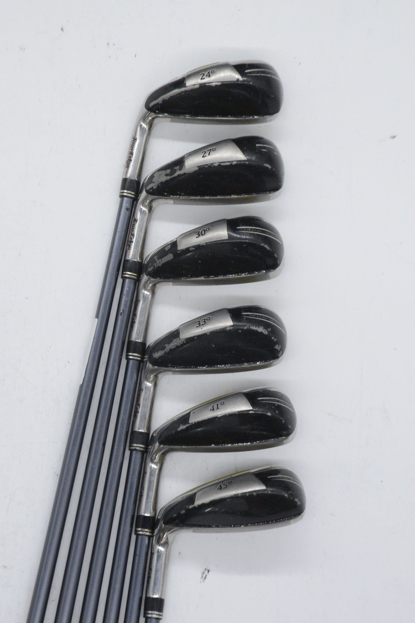 Lefty Tour Edge Bazooka JMAX Gold 4-7, 9-PW Iron Set R Flex -0.25" Golf Clubs GolfRoots 