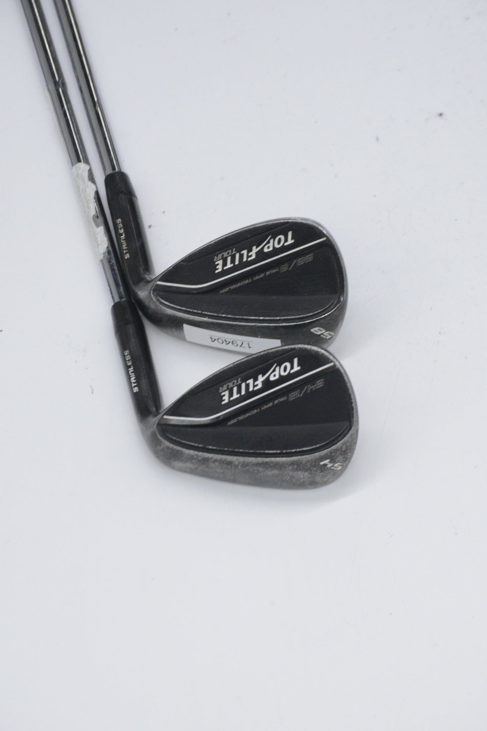 Top Flite Tour Black Chrome 54 & 58 Degree Wedge Set Wedge Flex Golf Clubs GolfRoots 