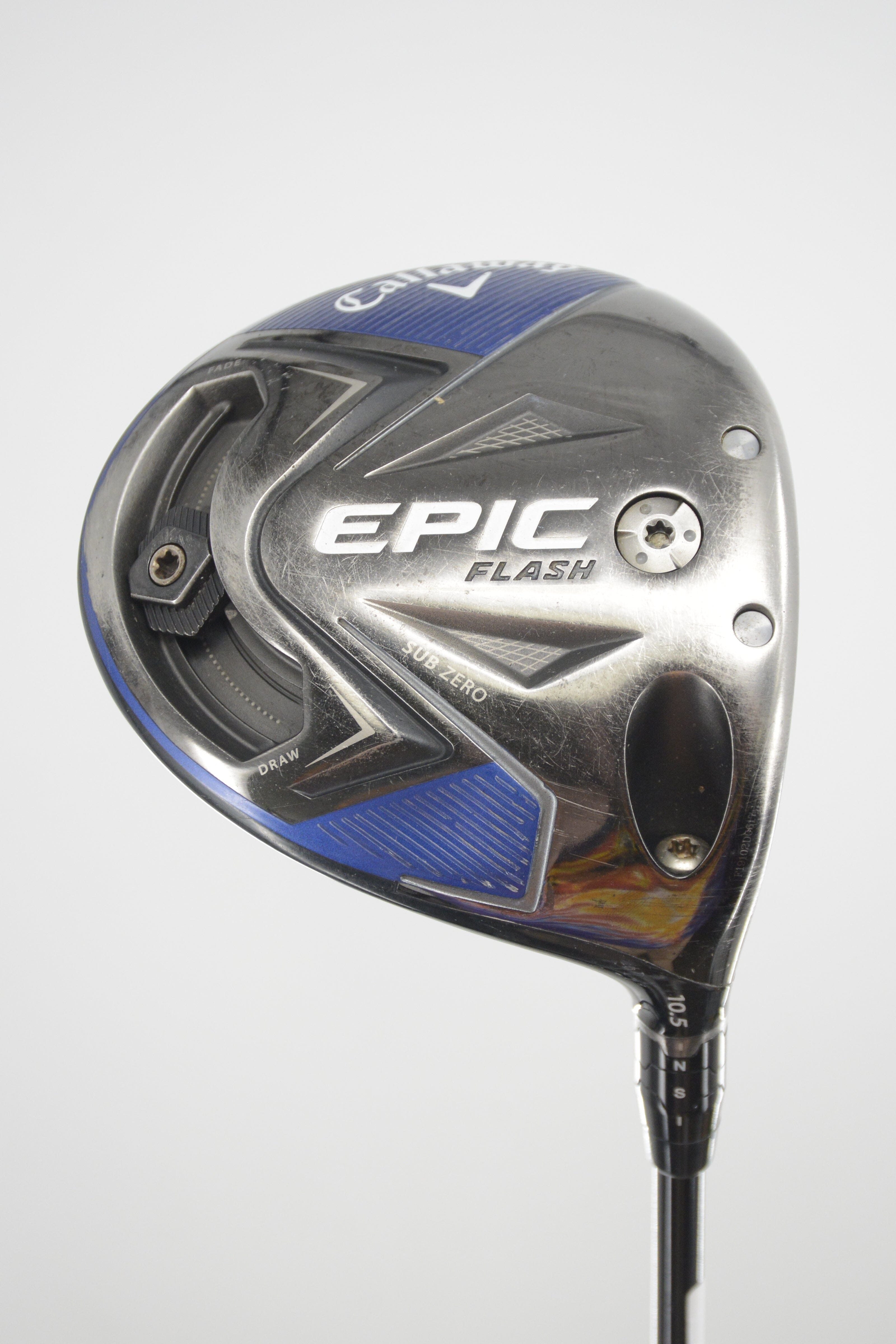 Callaway Epic Flash Sub Zero 10.5 Degree Driver X Flex 45.25" Golf Clubs GolfRoots 