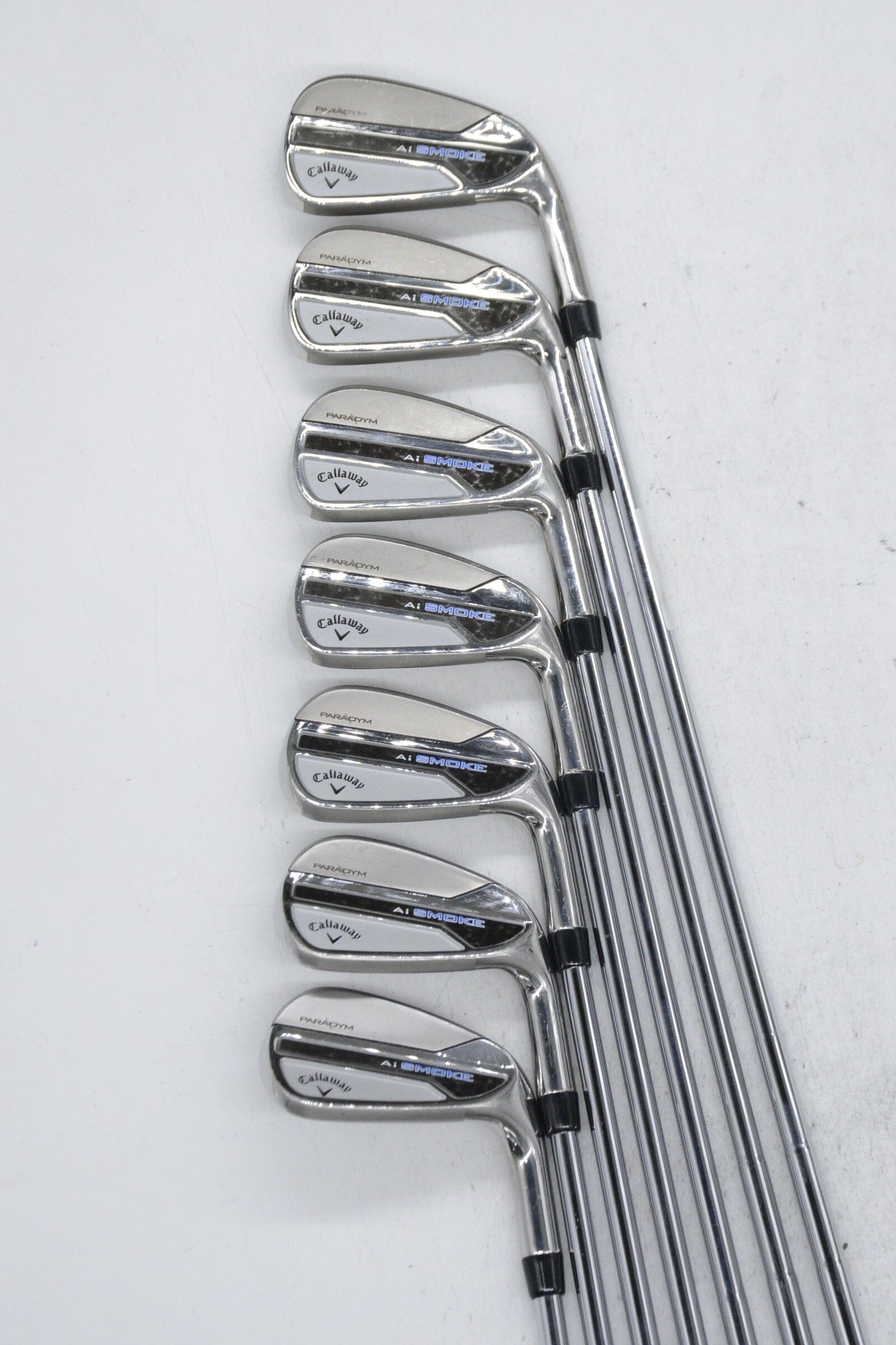 Callaway Paradym Ai Smoke 4-PW Iron Set S Flex Std Length Golf Clubs GolfRoots 