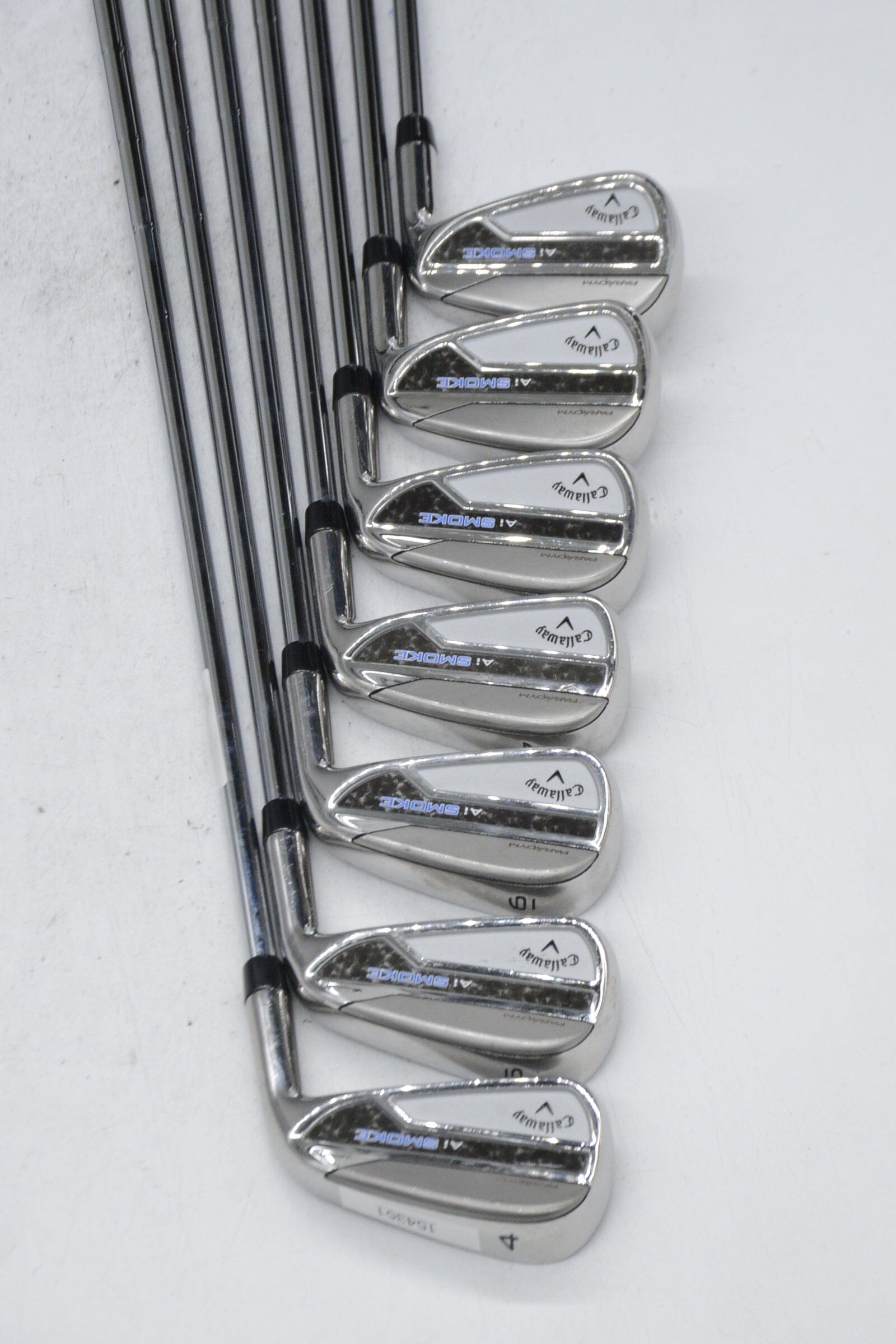 Callaway Paradym Ai Smoke 4-PW Iron Set S Flex Std Length Golf Clubs GolfRoots 