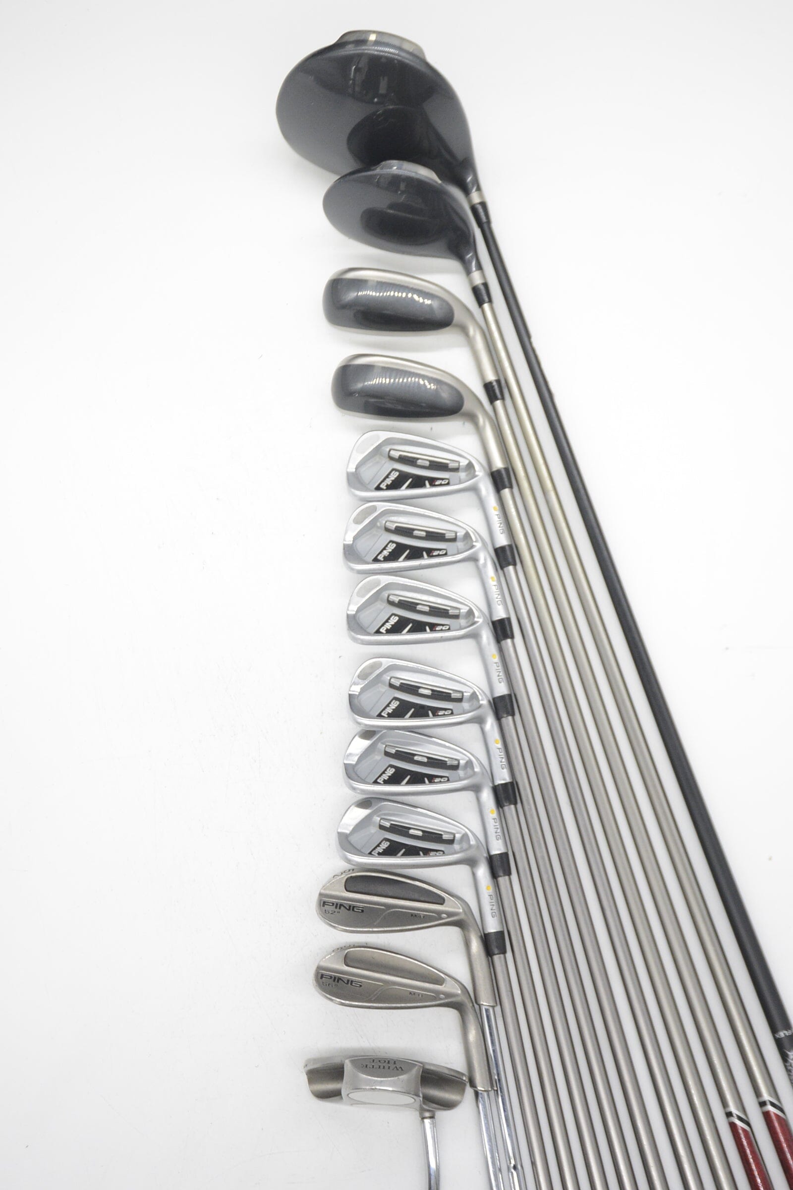 Ping I20 Mixed Full Set S Flex +0.5" Golf Clubs GolfRoots 