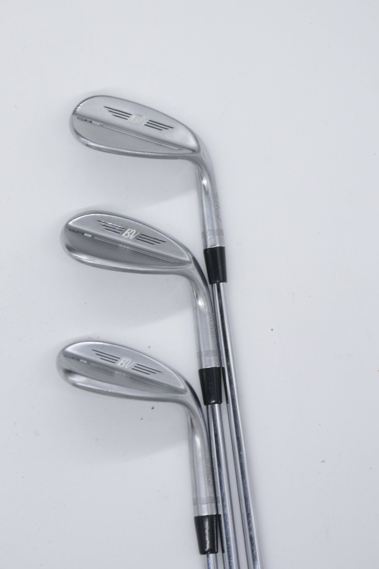 Titleist Vokey SM9 Tour Chrome 50, 54, 60 Degree Wedge Set R Flex Golf Clubs GolfRoots 