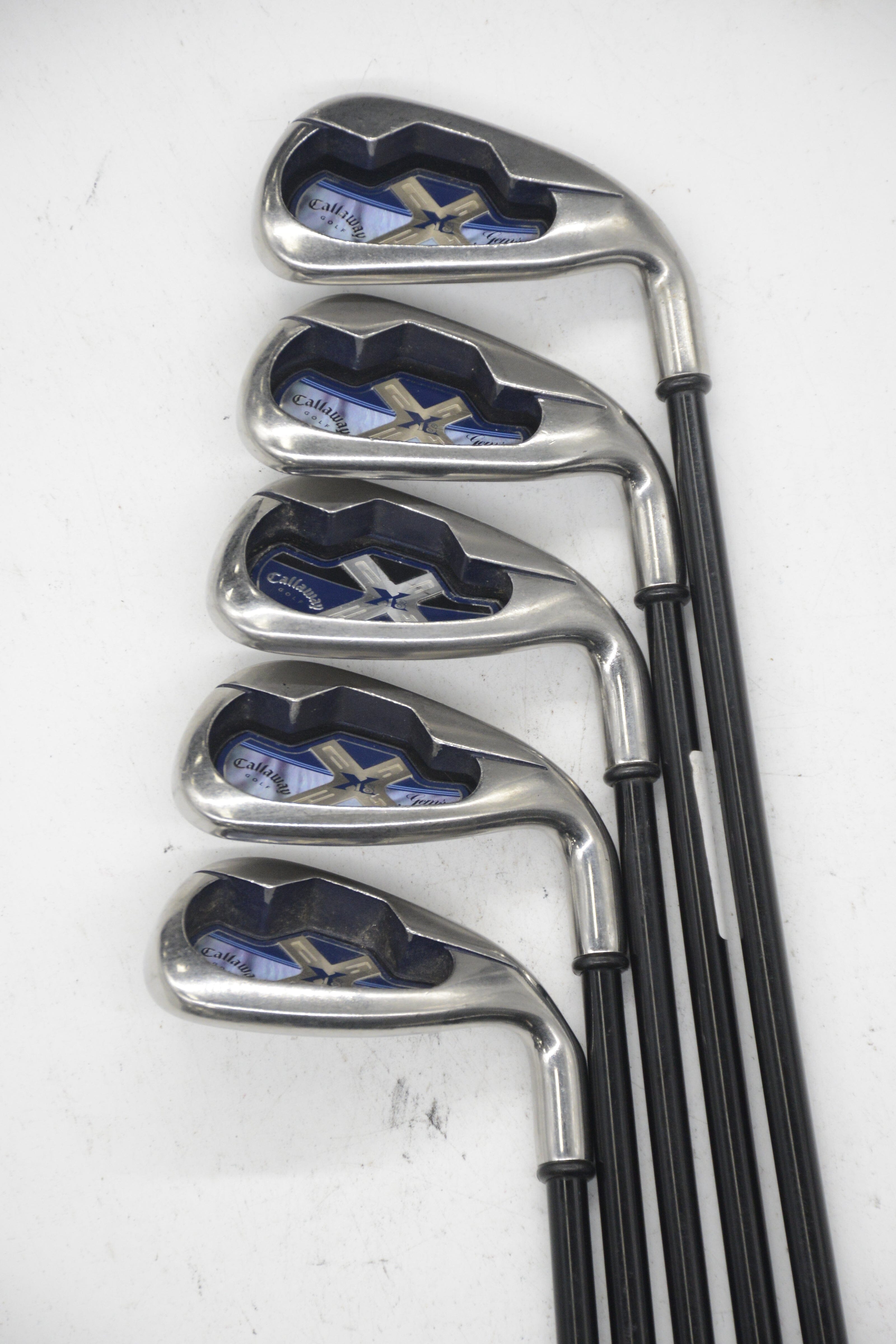 Women's Callaway X-18 6-PW Iron Set W Flex -0.5" Golf Clubs GolfRoots 