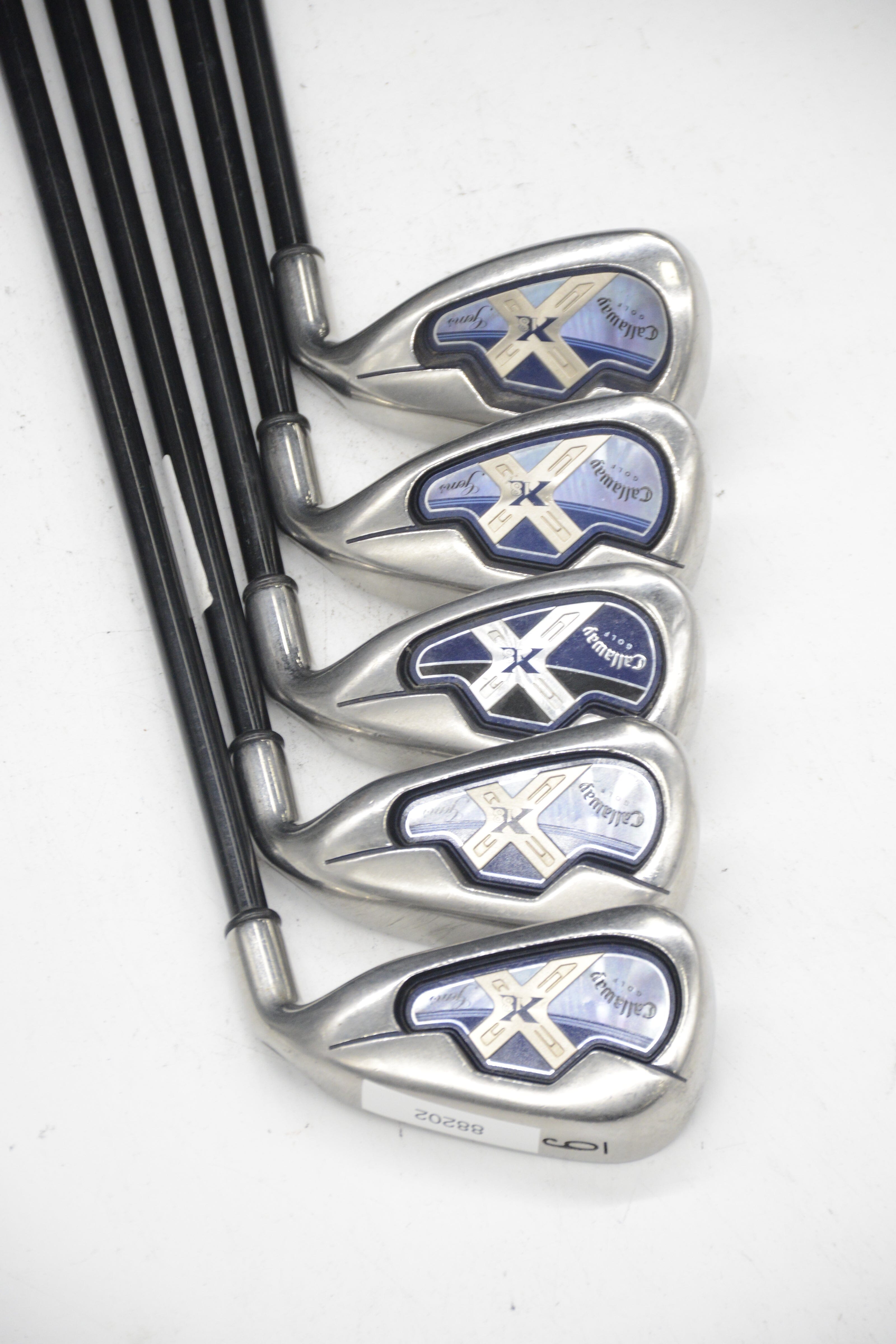 Women's Callaway X-18 6-PW Iron Set W Flex -0.5" Golf Clubs GolfRoots 