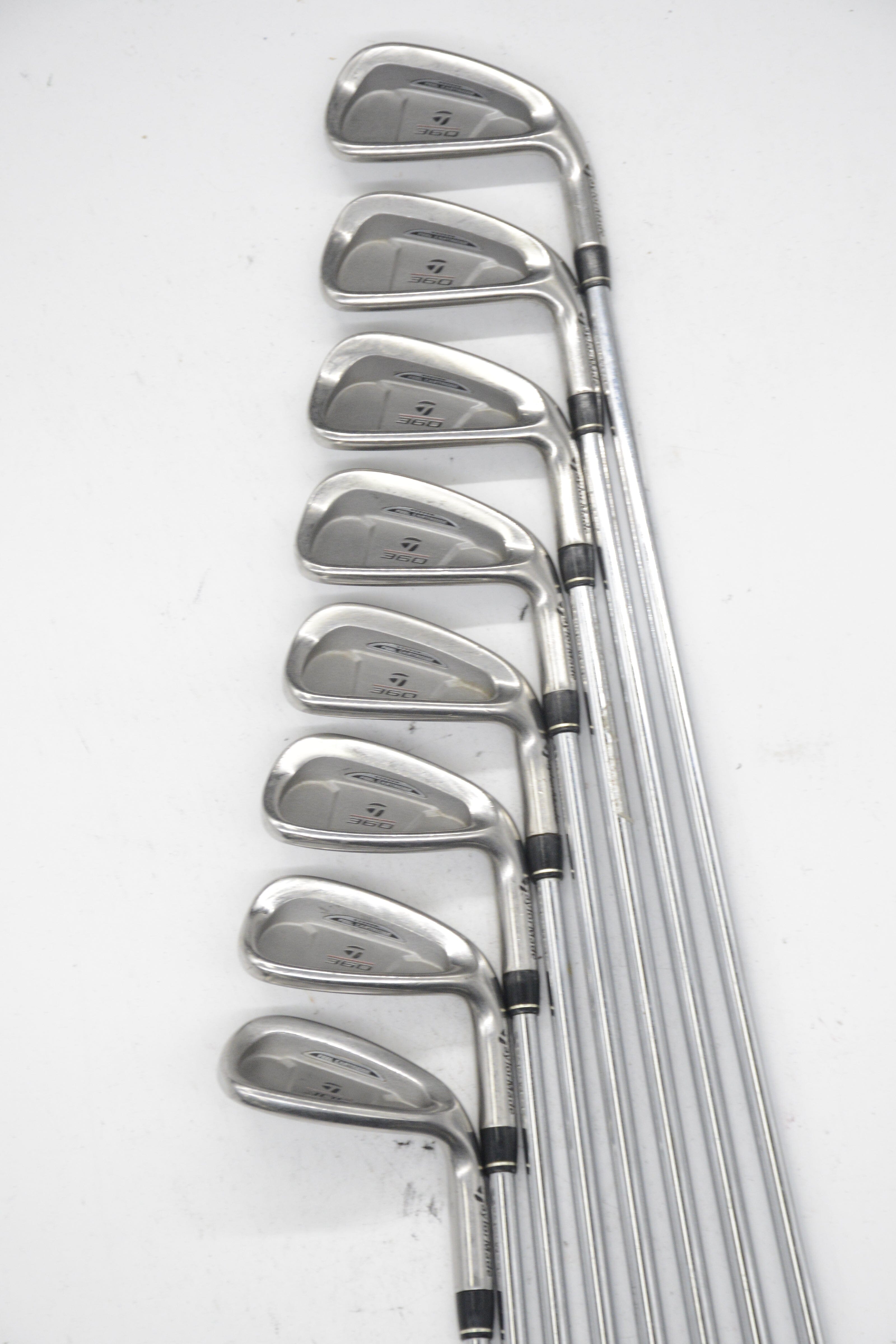 TaylorMade 360 3-9, SW Iron Set R Flex Std Length Golf Clubs GolfRoots 