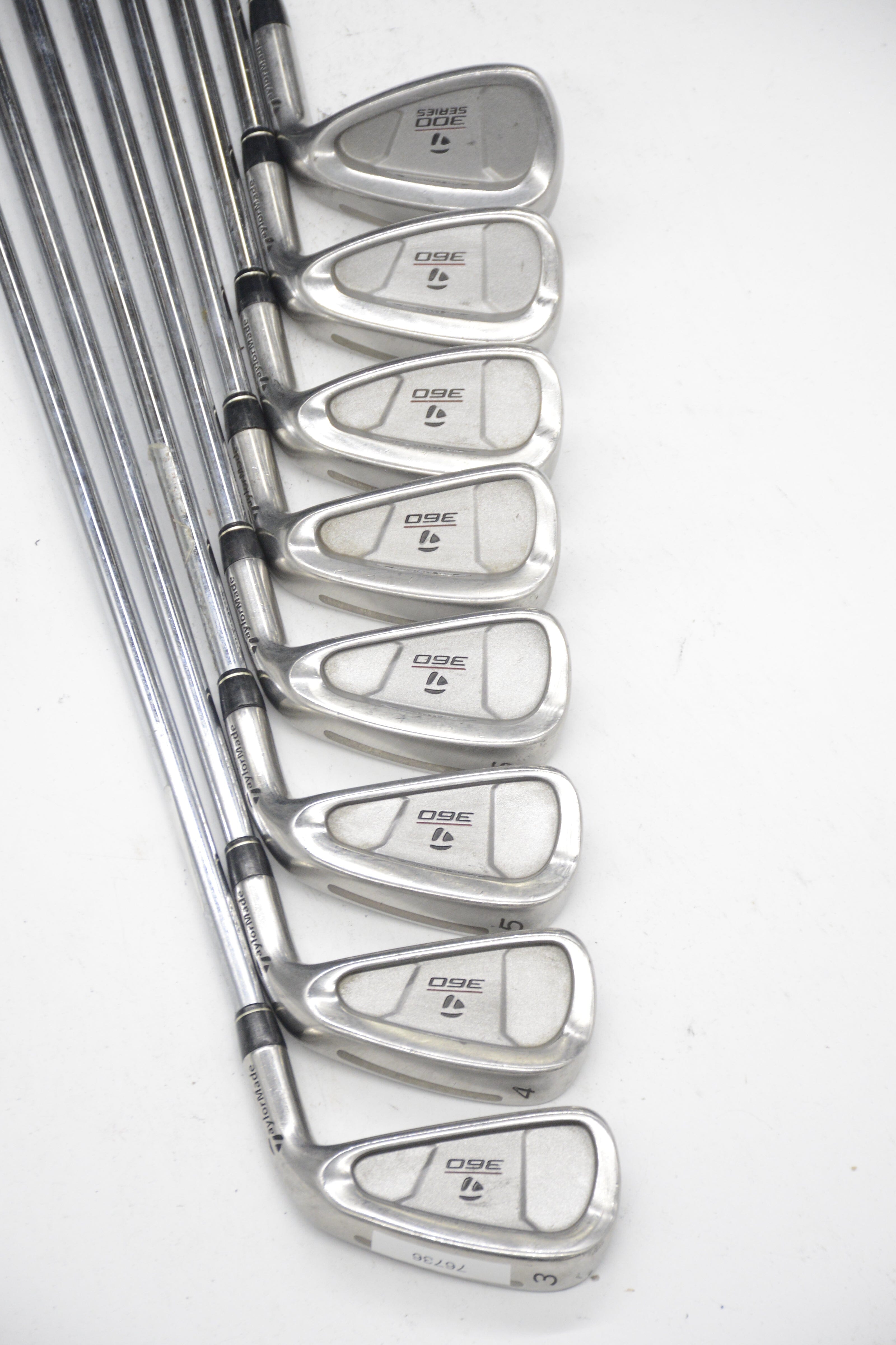 TaylorMade 360 3-9, SW Iron Set R Flex Std Length Golf Clubs GolfRoots 