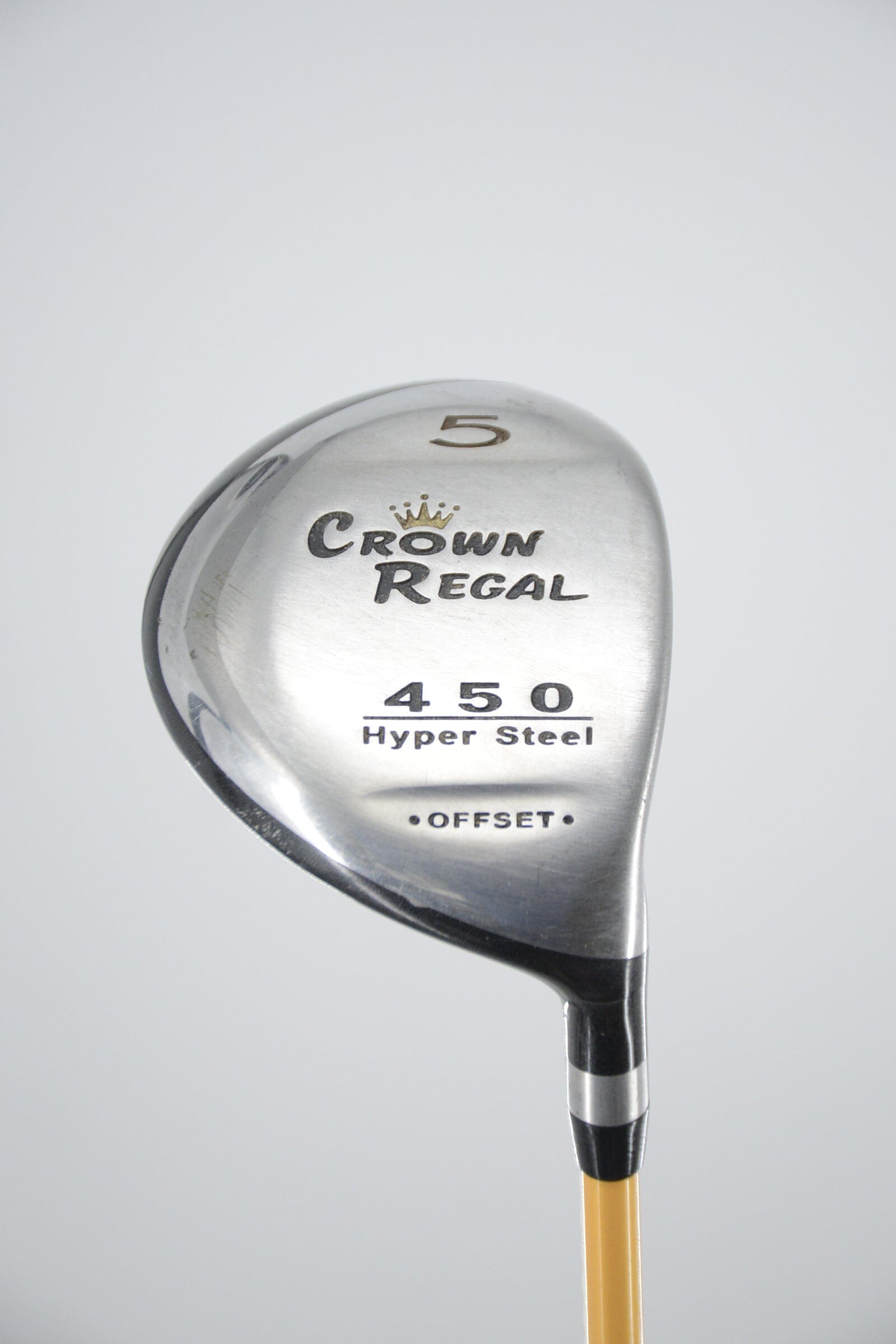 Crown Regal 450 Hyper Steel Offset 5 Wood R Flex 43.25" Golf Clubs GolfRoots 