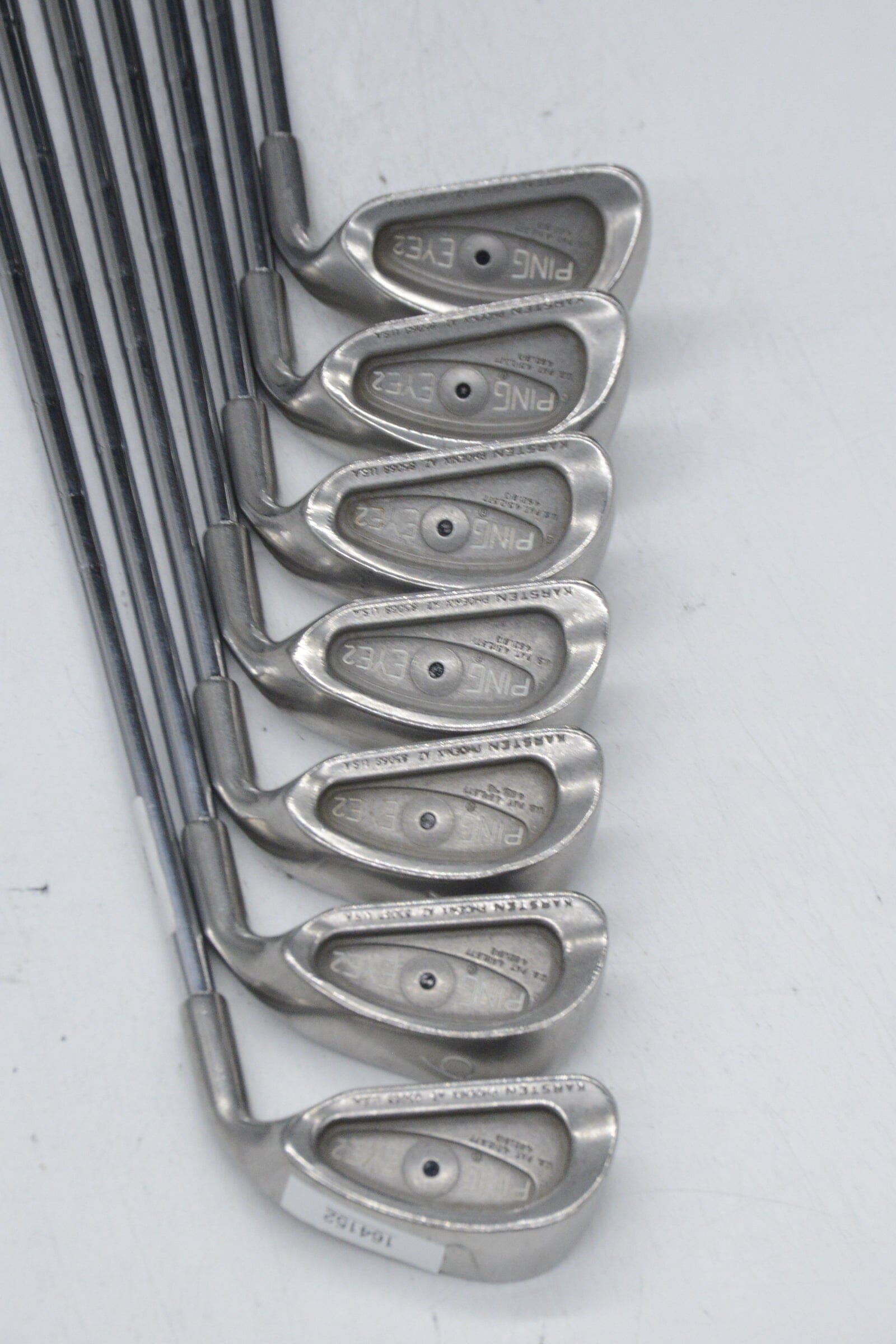 Ping Eye 2 5-PW, SW Iron Set S Flex Std Length Golf Clubs GolfRoots 