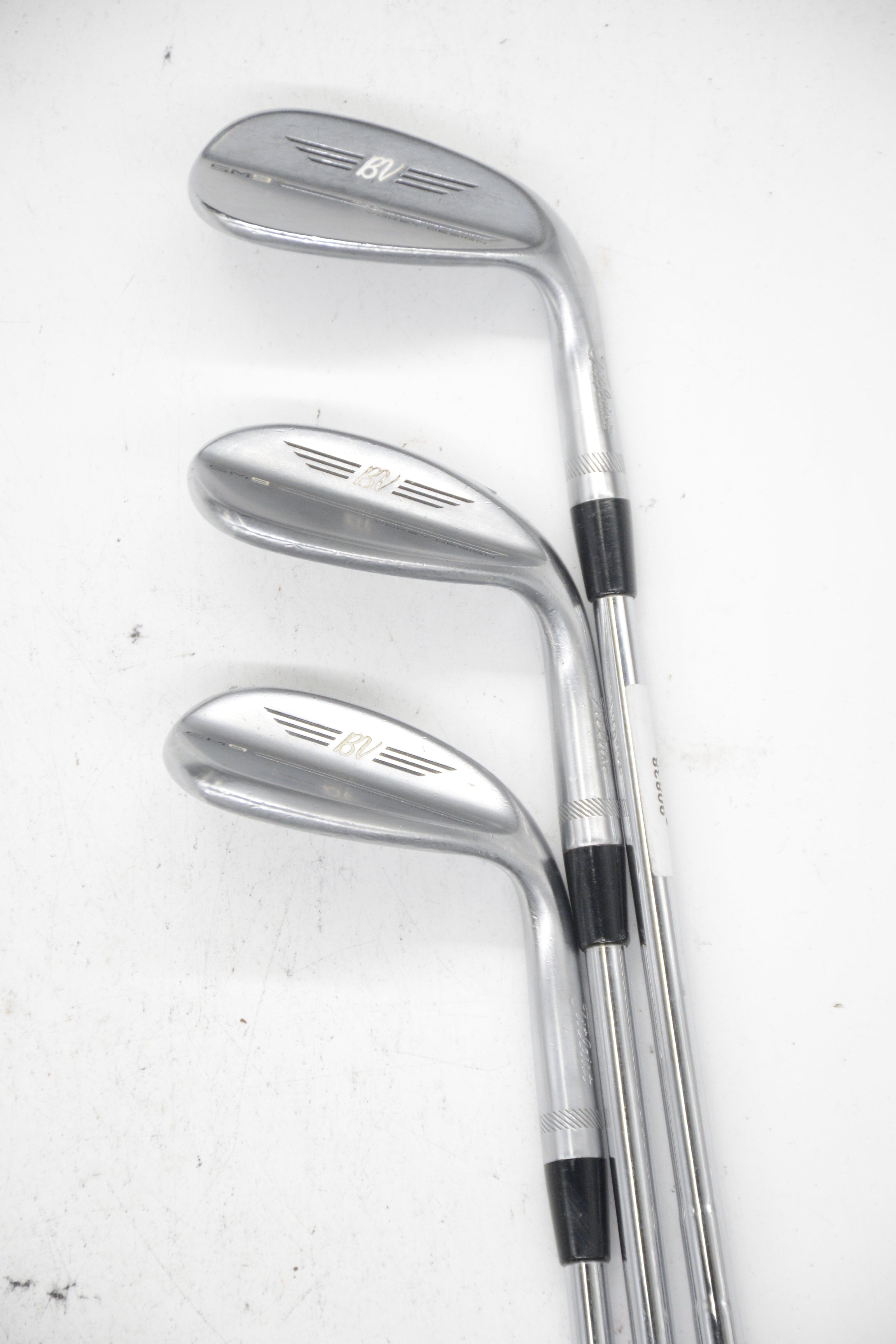 Titleist Vokey SM9 Tour Chrome 52, 56, 60 Degree Wedge Set R Flex Golf Clubs GolfRoots 