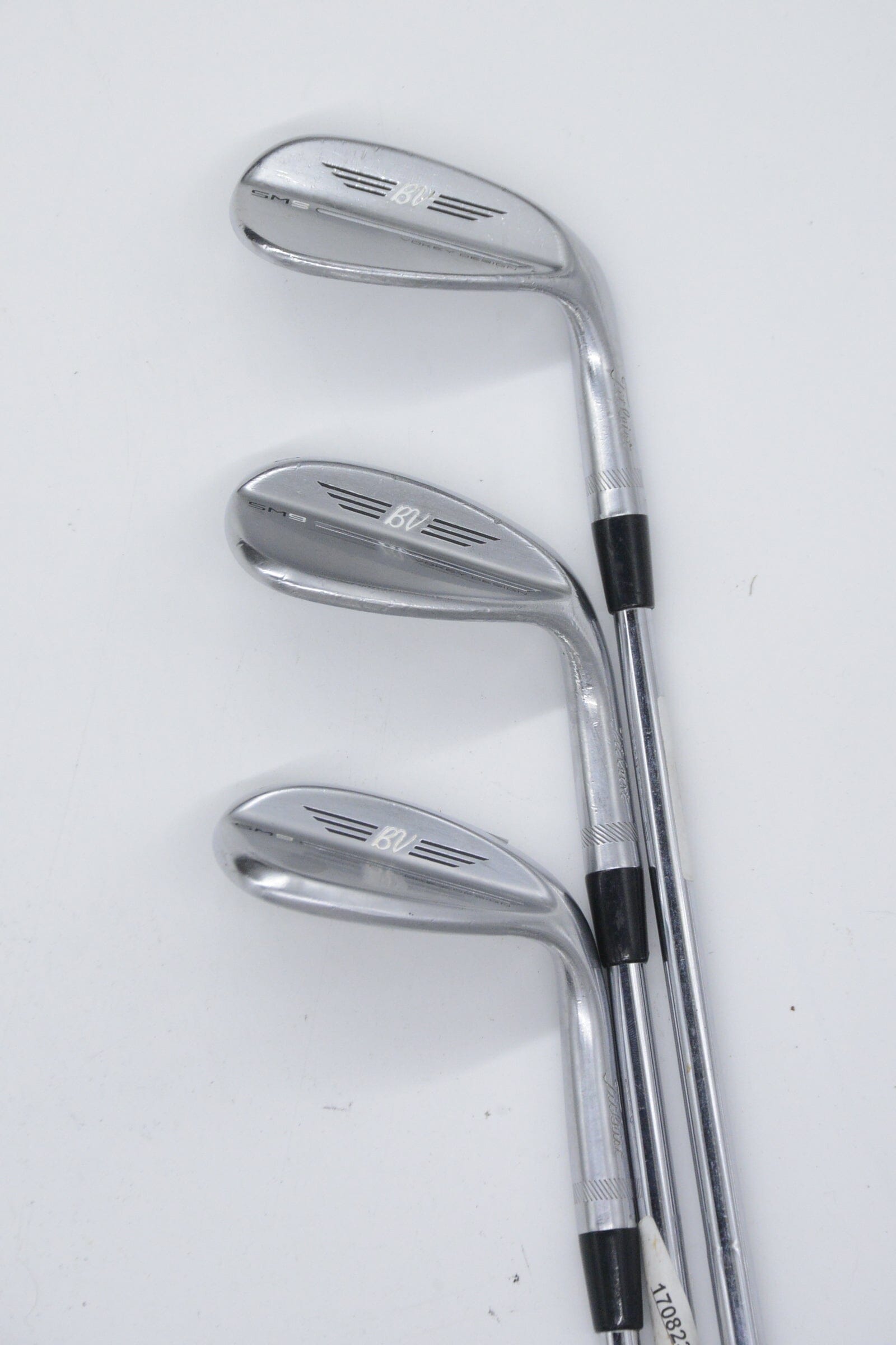 Titleist Vokey SM9 Tour Chrome 52, 56, 60 Degree Wedge Set Wedge Flex Golf Clubs GolfRoots 