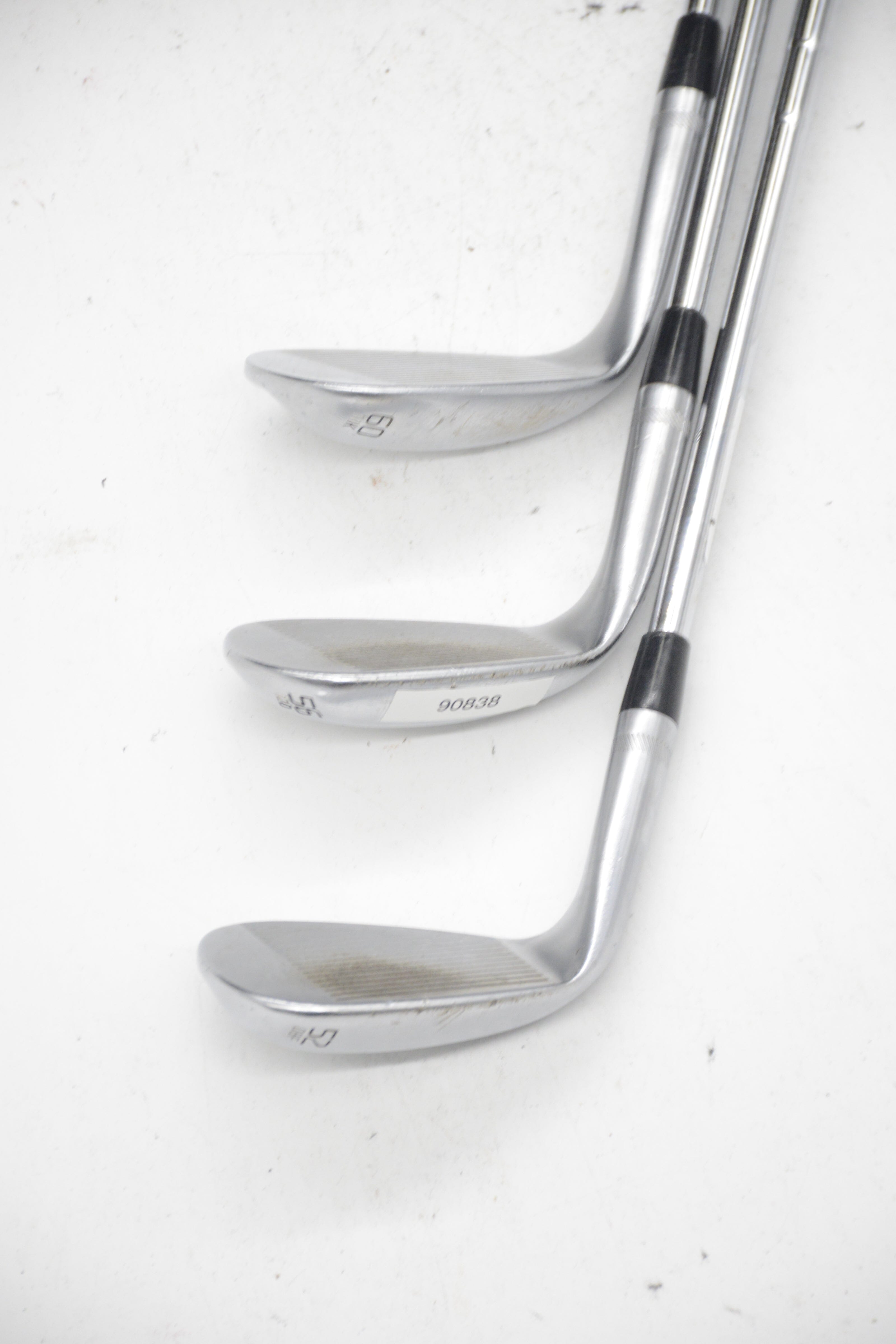 Titleist Vokey SM9 Tour Chrome 52, 56, 60 Degree Wedge Set R Flex Golf Clubs GolfRoots 