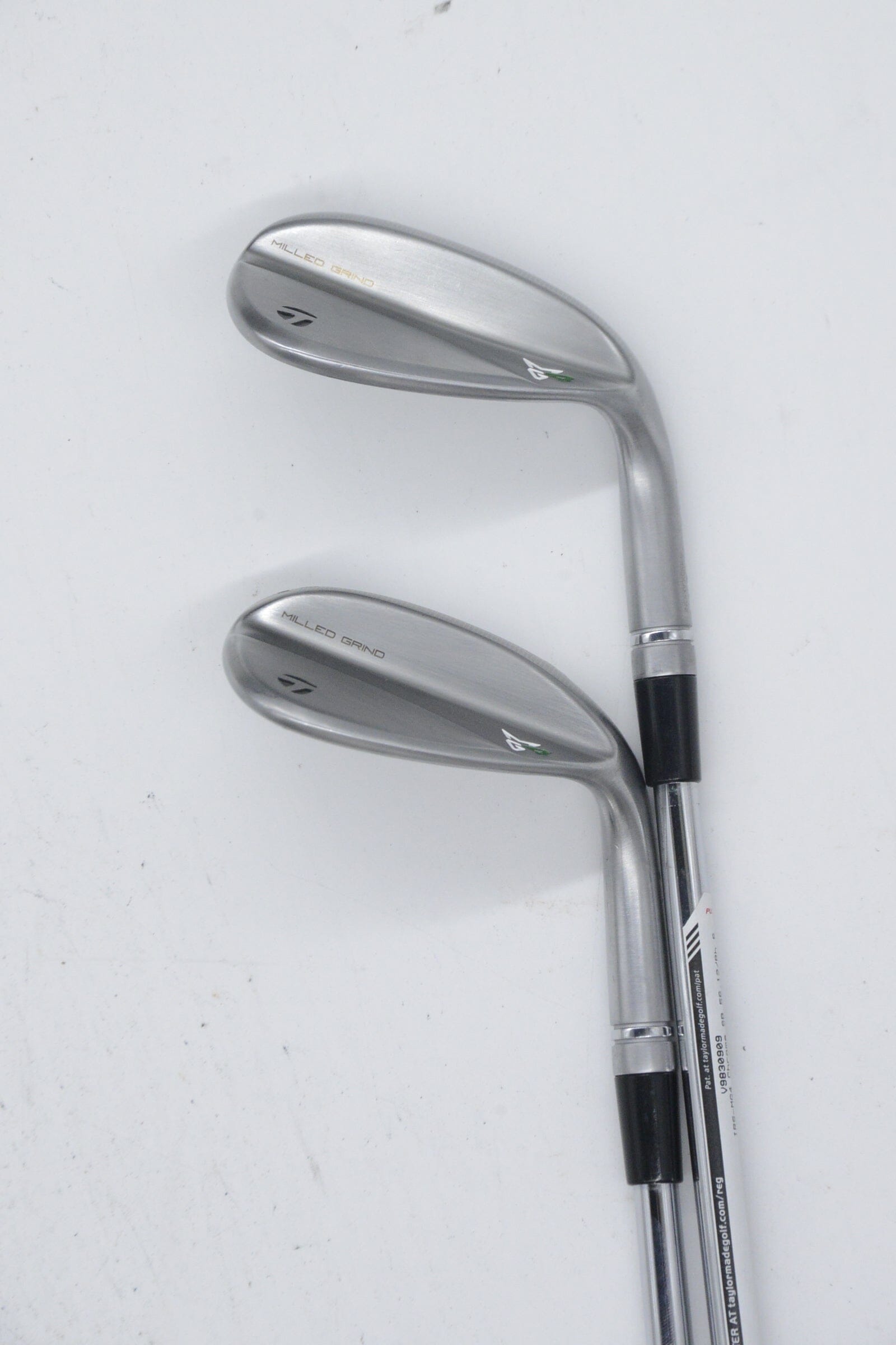 TaylorMade Milled Grind 4 Satin Chrome 56 & 60 Degree Wedge Set Wedge Flex Golf Clubs GolfRoots 