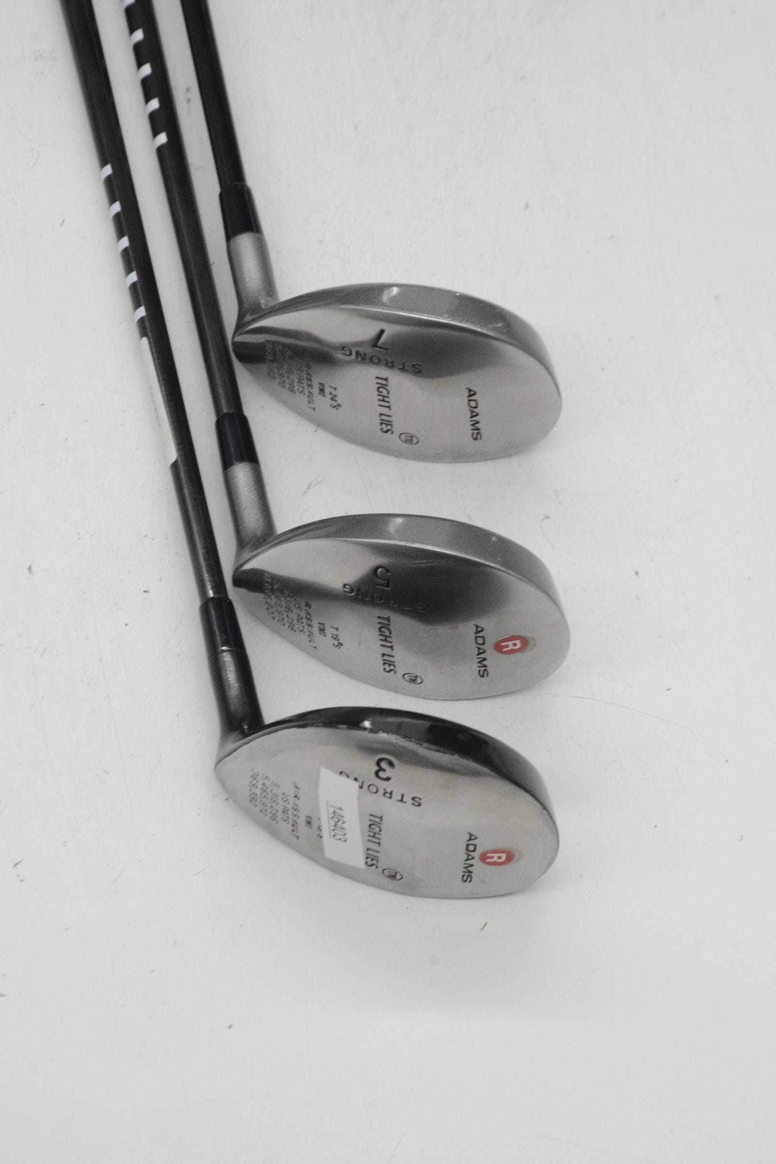 Adams Tight Lies 3W, 5W, 7W Wood Set R Flex Golf Clubs GolfRoots 