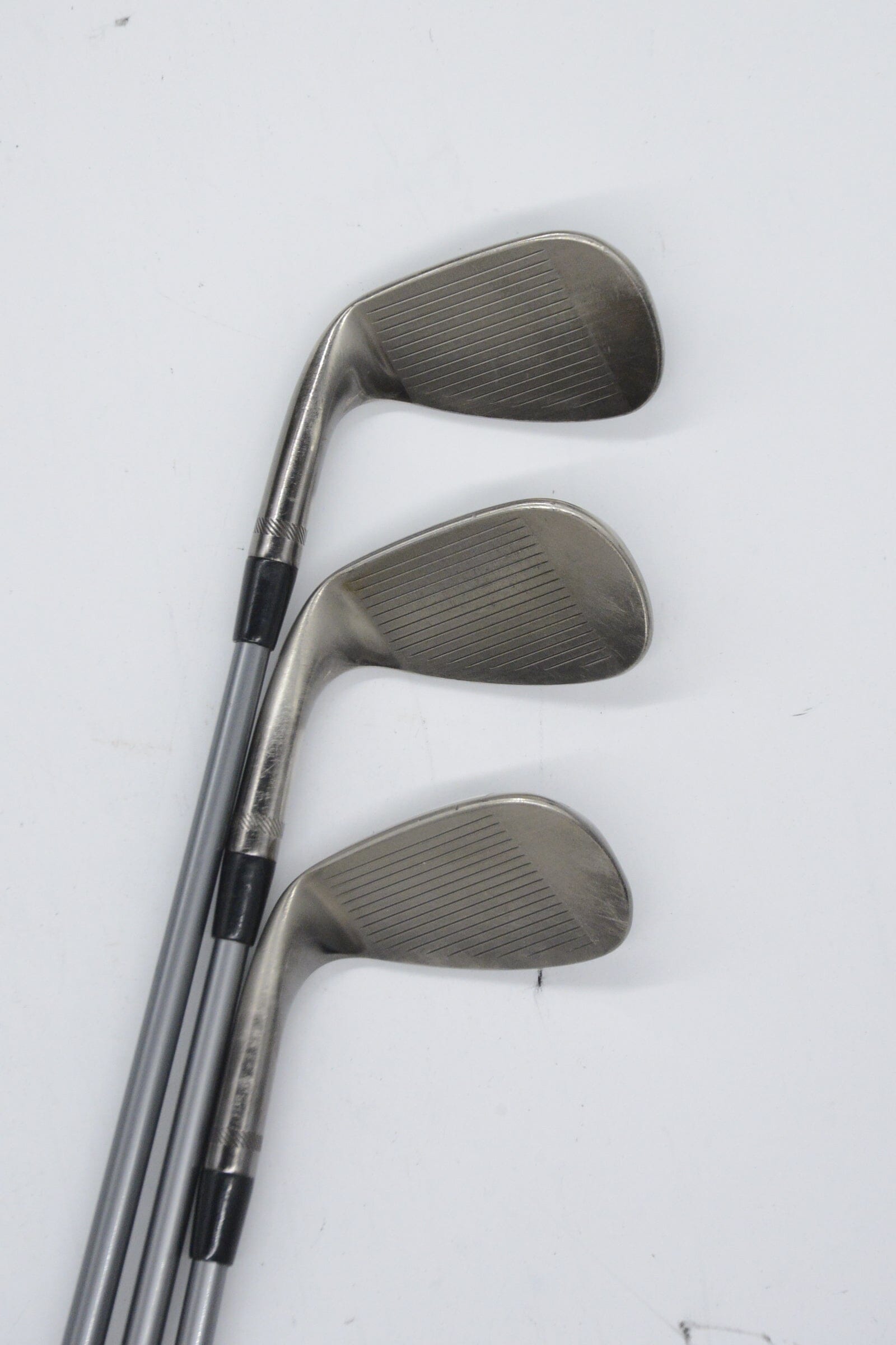 Titleist Vokey SM7 Brushed Steel 50, 54, 58 Degree Wedge Set S Flex Golf Clubs GolfRoots 