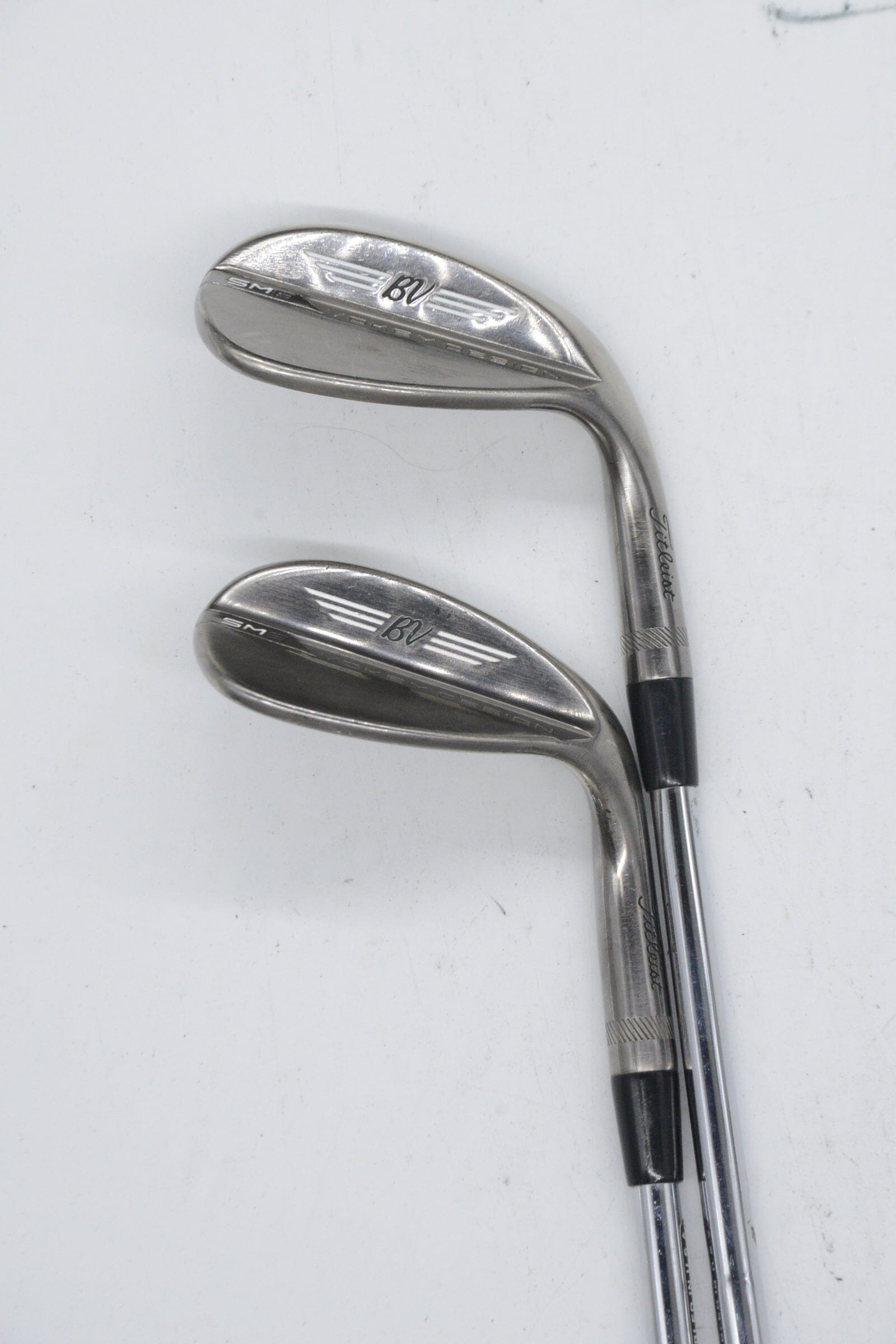 Titleist Vokey SM8 Brushed Steel 54 & 58 Degree Wedge Set R Flex Golf Clubs GolfRoots 