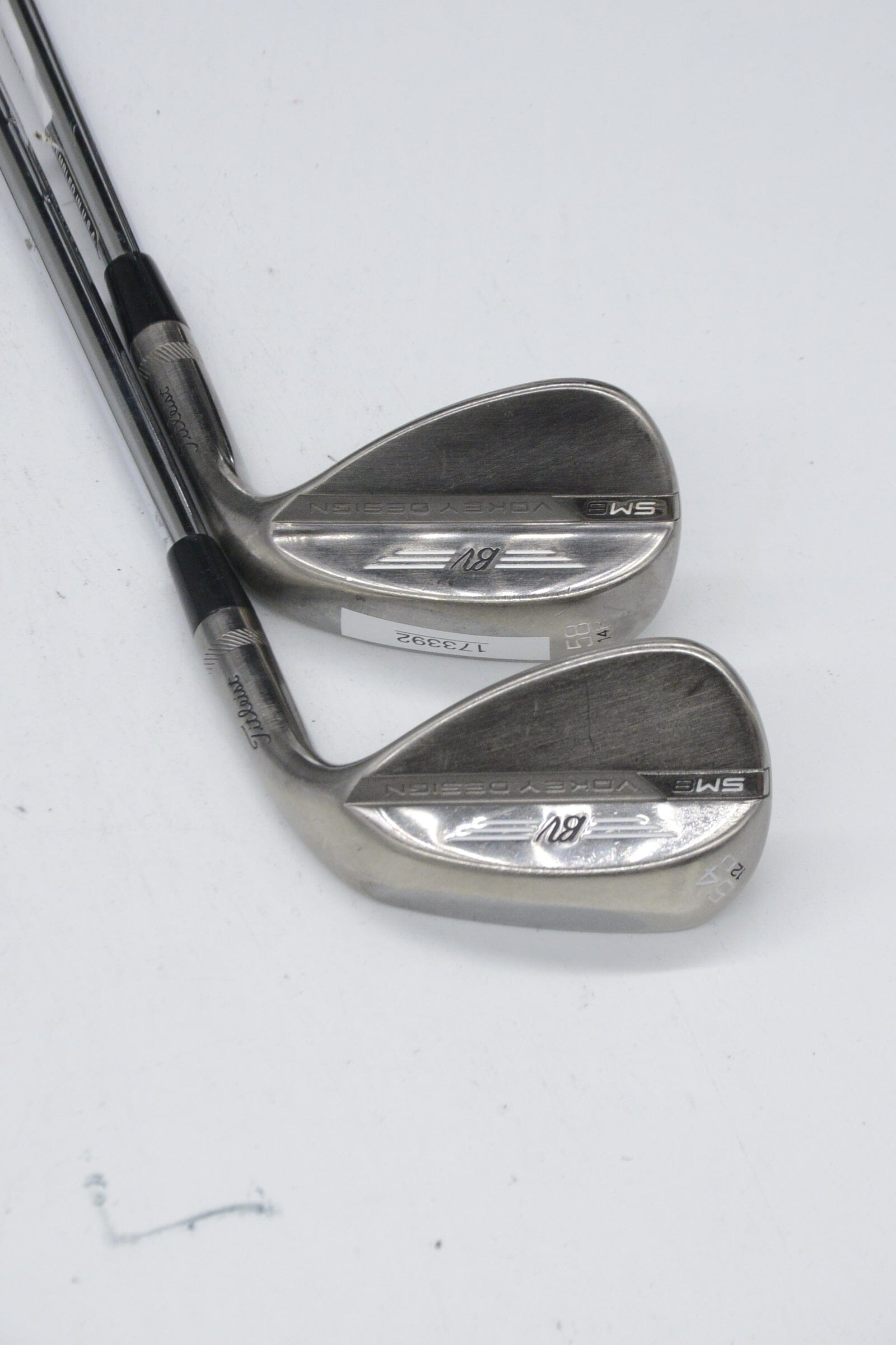 Titleist Vokey SM8 Brushed Steel 54 & 58 Degree Wedge Set R Flex Golf Clubs GolfRoots 