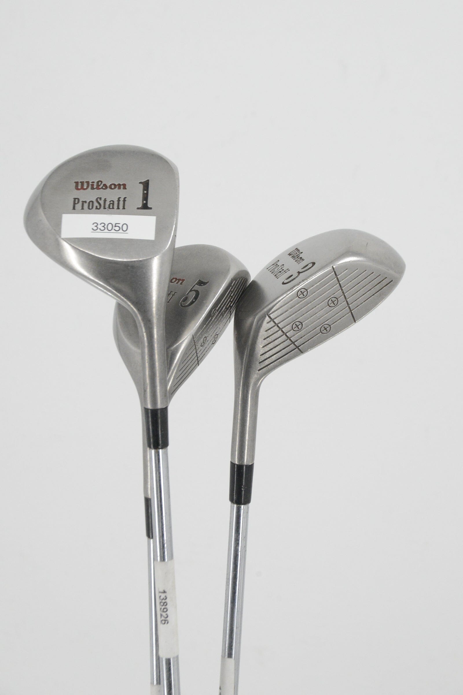 Wilson ProStaff D, 3W, 5W Wood Set R Flex Golf Clubs GolfRoots 