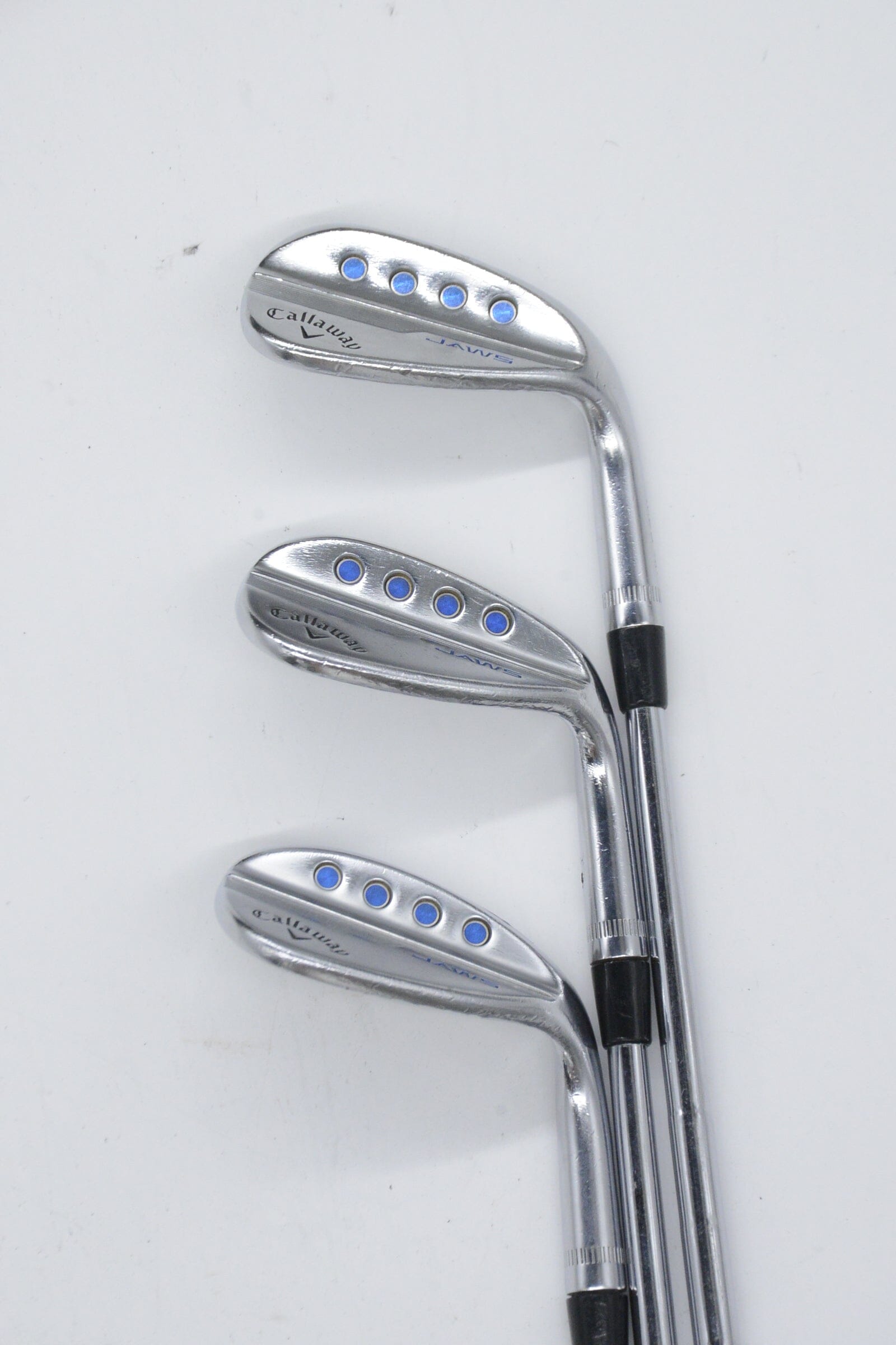 Callaway Jaws MD5 Chrome 48, 54, 60 Degree Wedge Set Wedge Flex Golf Clubs GolfRoots 