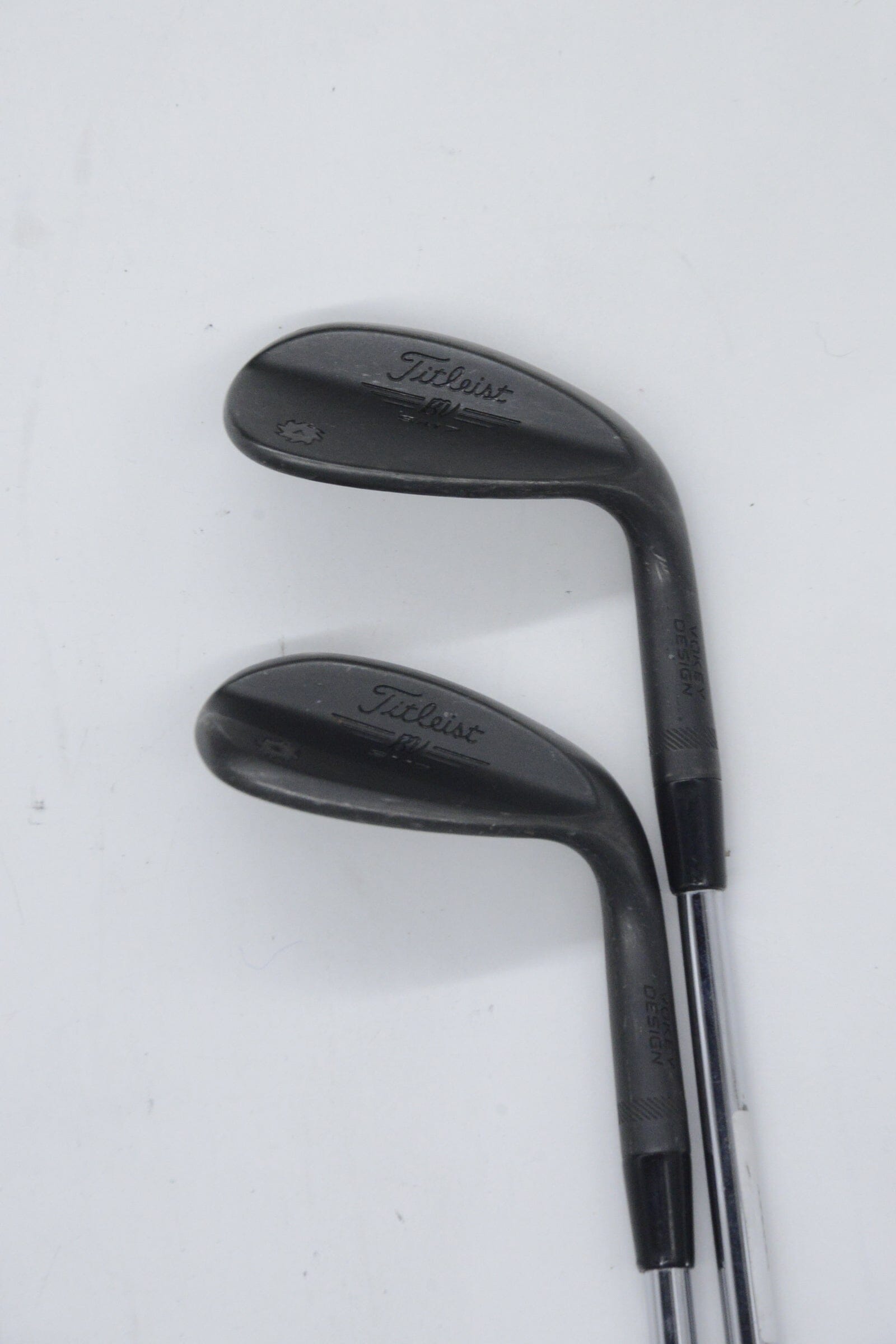 Titleist Vokey SM7 Jet Black 54 & 58 Degree Wedge Set S Flex Golf Clubs GolfRoots 