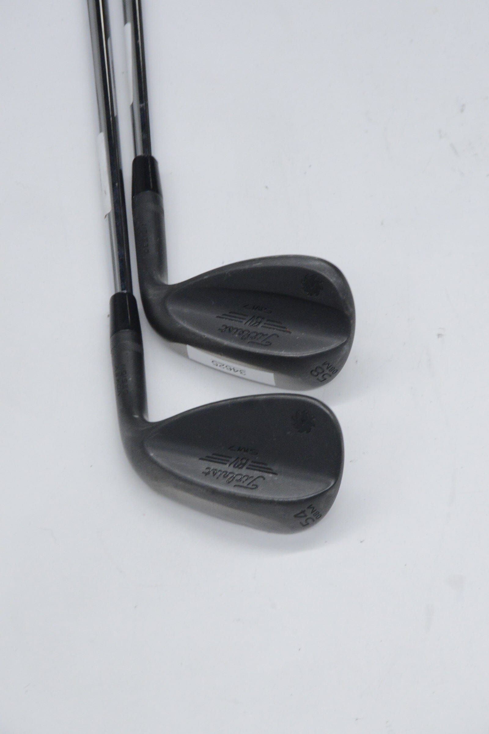 Titleist Vokey SM7 Jet Black 54 & 58 Degree Wedge Set S Flex Golf Clubs GolfRoots 