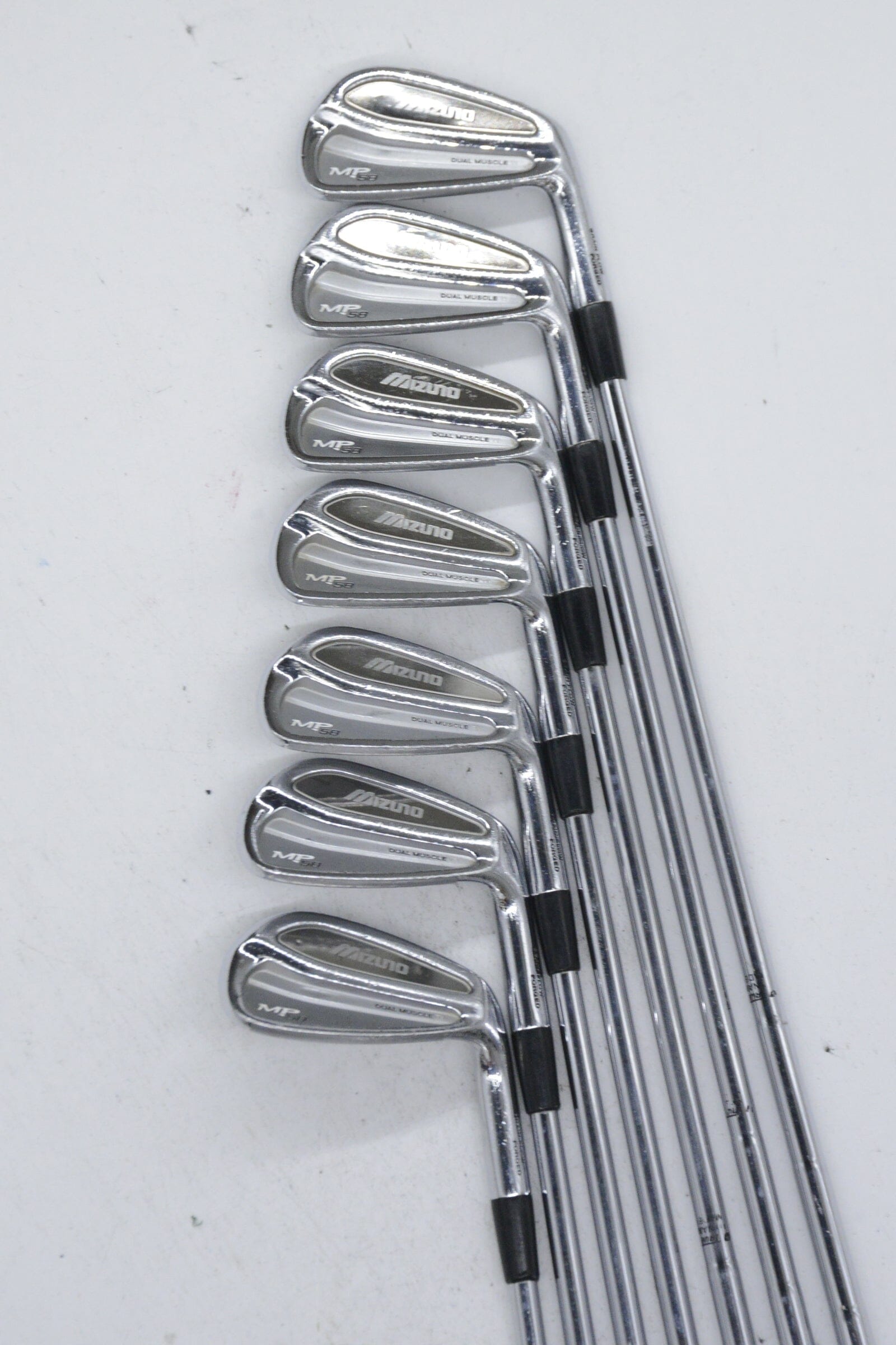 Mizuno MP-58 4-PW Iron Set S Flex +0.25" Golf Clubs GolfRoots 