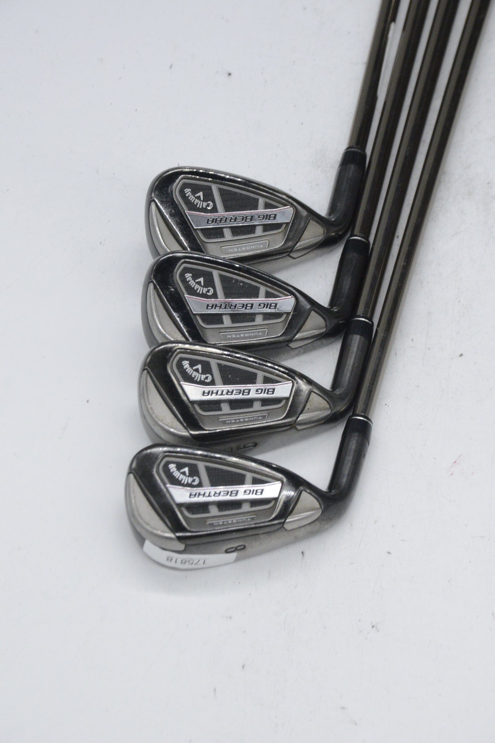 Lefty Callaway Big Bertha OS 8-AW Iron Set SR Flex Std Length Golf Clubs GolfRoots 