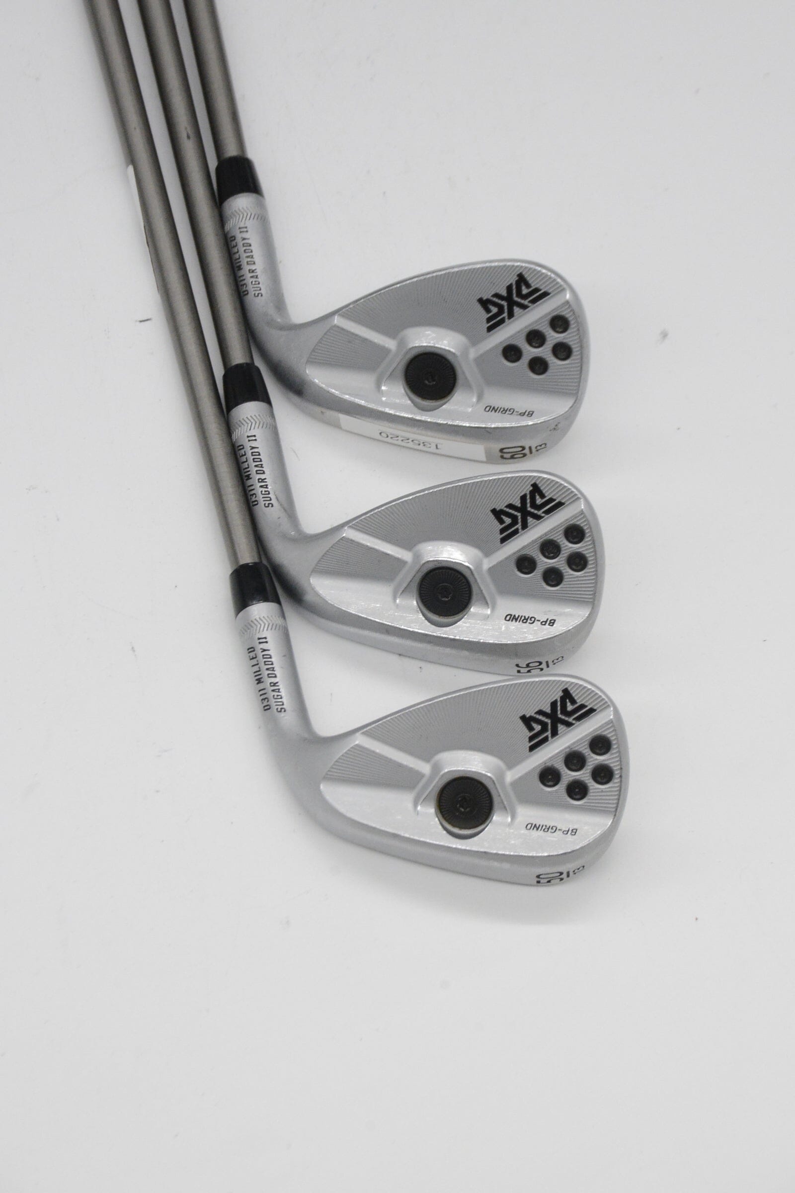 PXG 0311 Sugar Daddy II 50, 56, 60 Degree Wedge Set SR Flex Golf Clubs GolfRoots 
