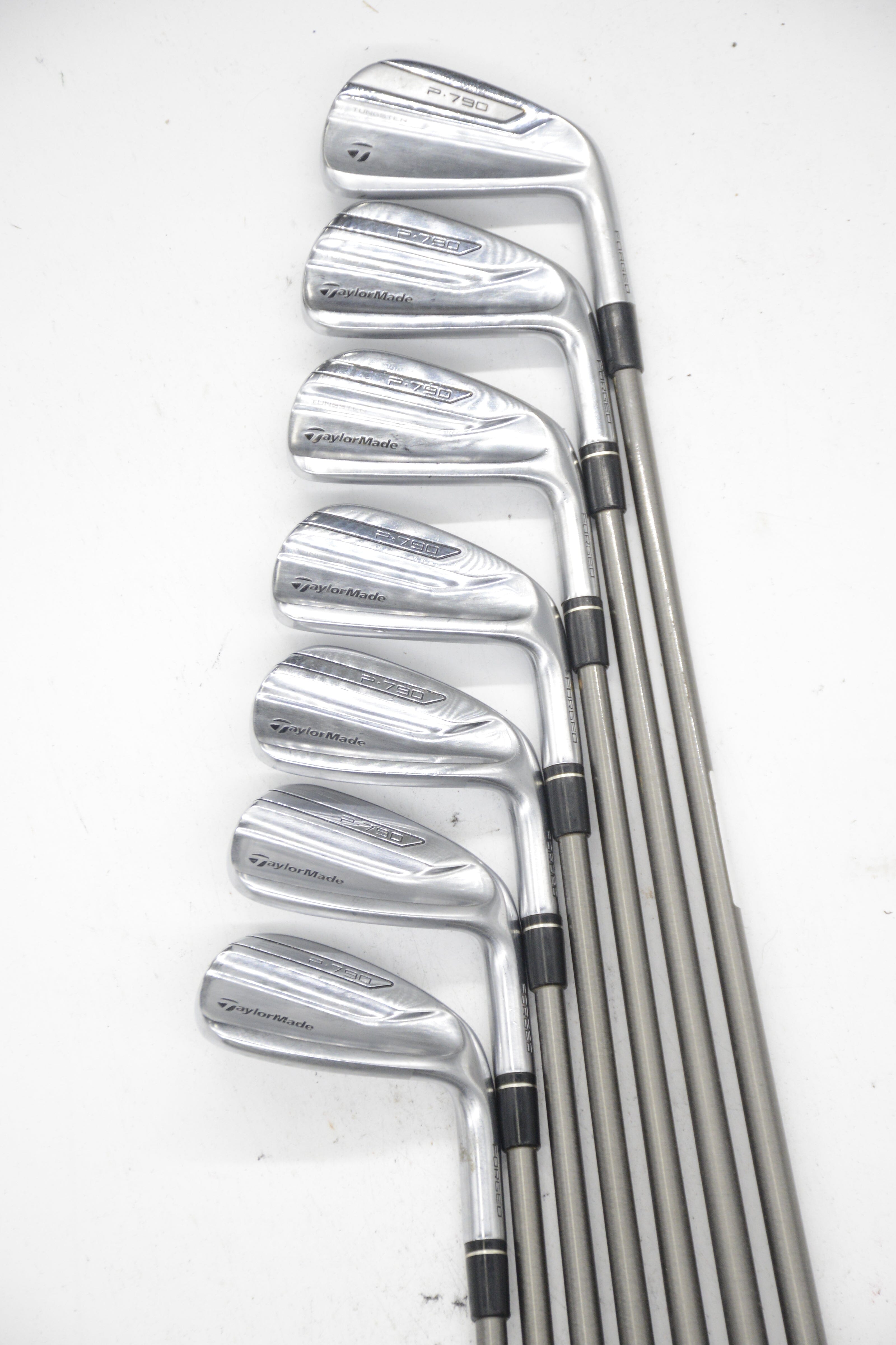 TaylorMade P790 2019 4-PW Iron Set S Flex -0.5" Golf Clubs GolfRoots 