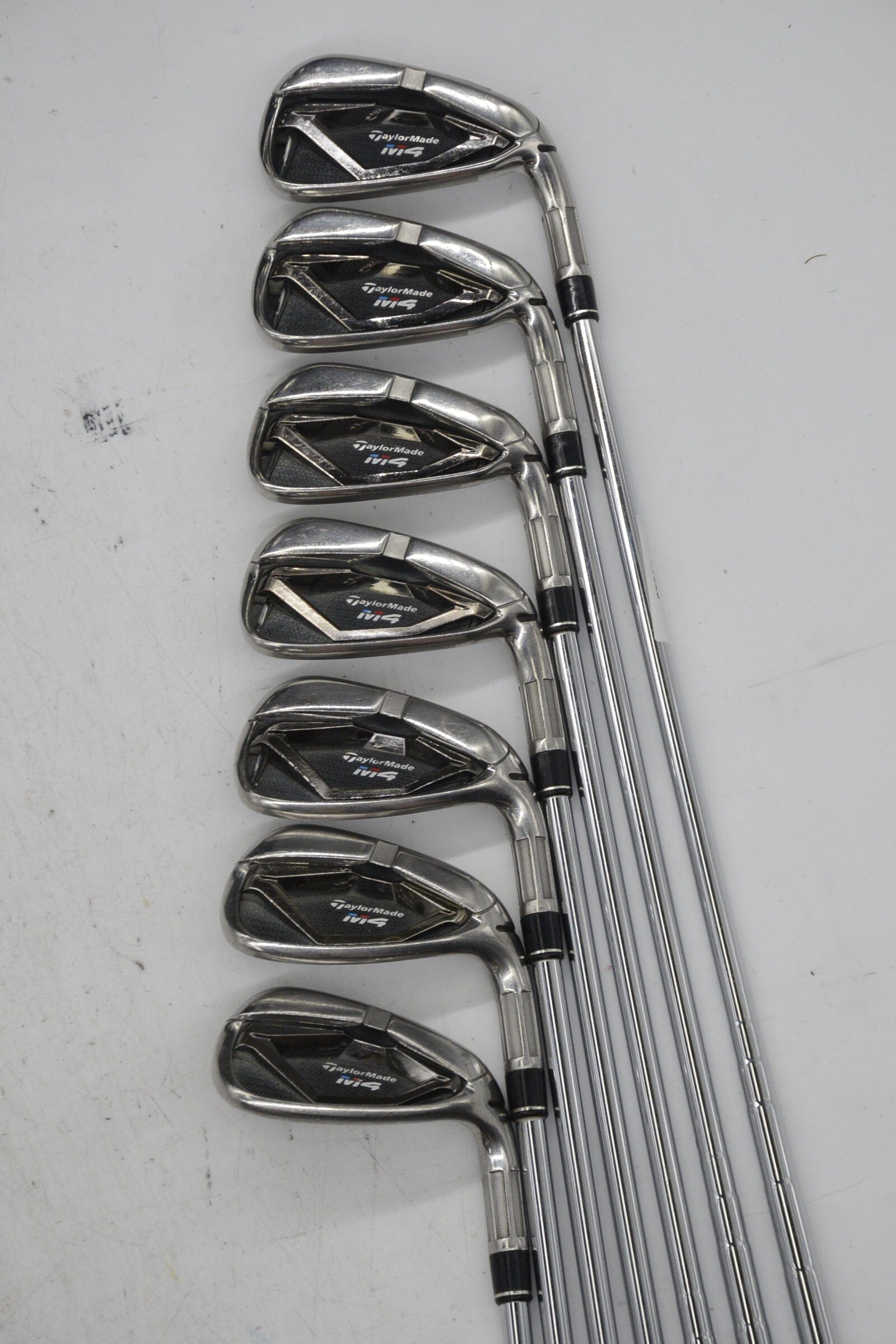 TaylorMade M4 2018 4-PW Iron Set S Flex +1" Golf Clubs GolfRoots 