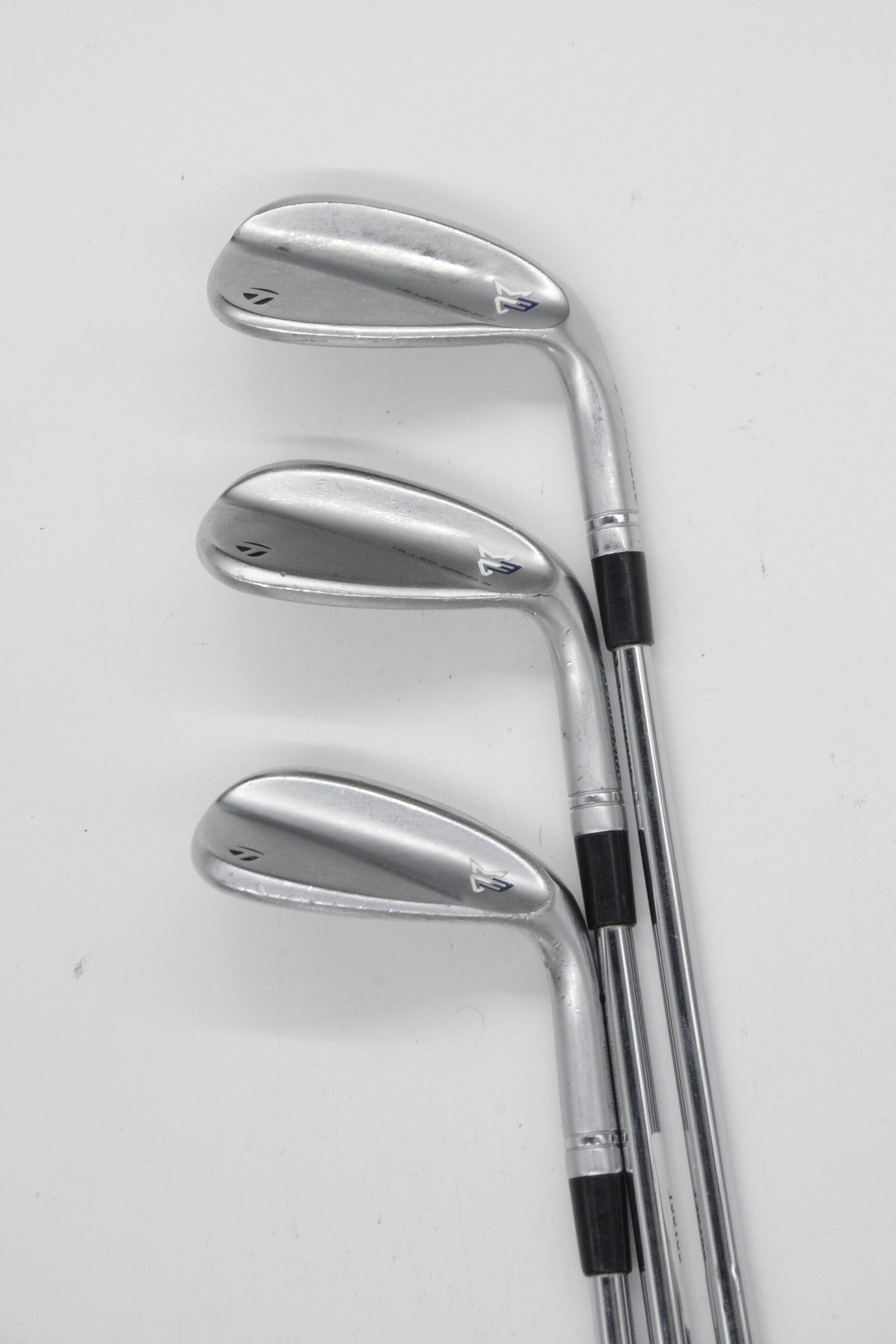 TaylorMade MG3 Chrome 52, 56, 60 Degree Wedge Set S Flex Golf Clubs GolfRoots 
