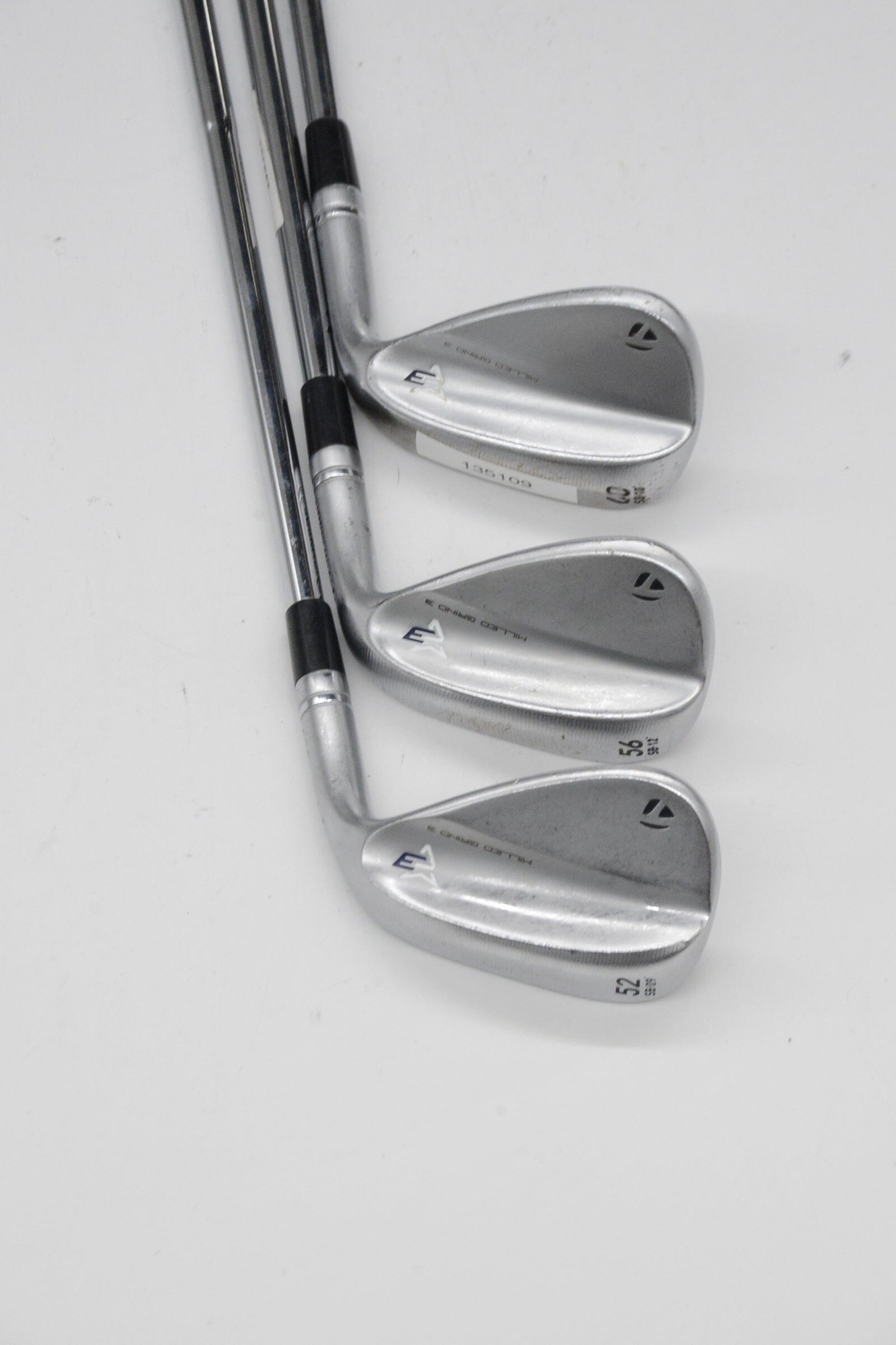TaylorMade MG3 Chrome 52, 56, 60 Degree Wedge Set S Flex Golf Clubs GolfRoots 
