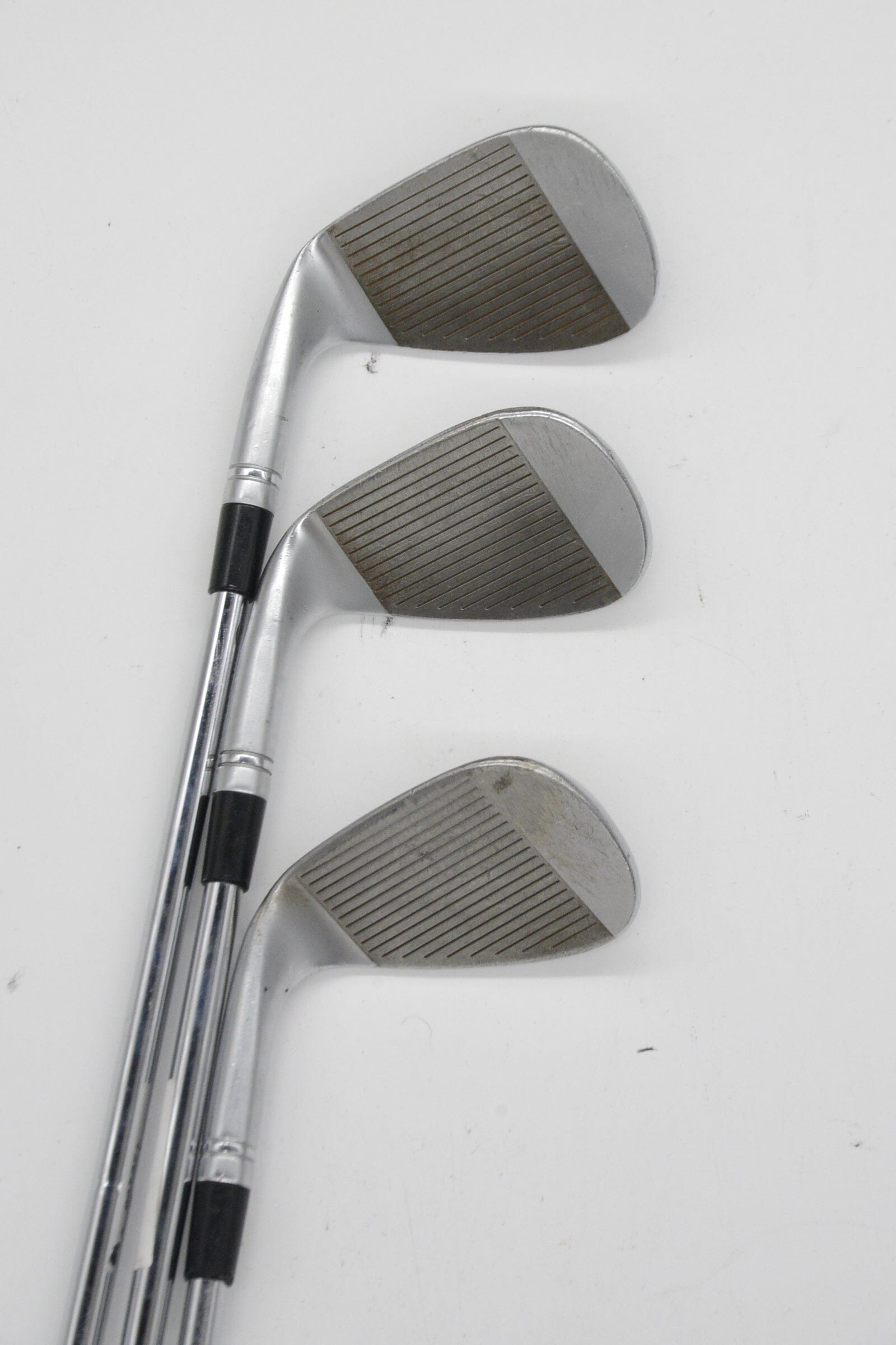 TaylorMade MG3 Chrome 52, 56, 60 Degree Wedge Set S Flex Golf Clubs GolfRoots 