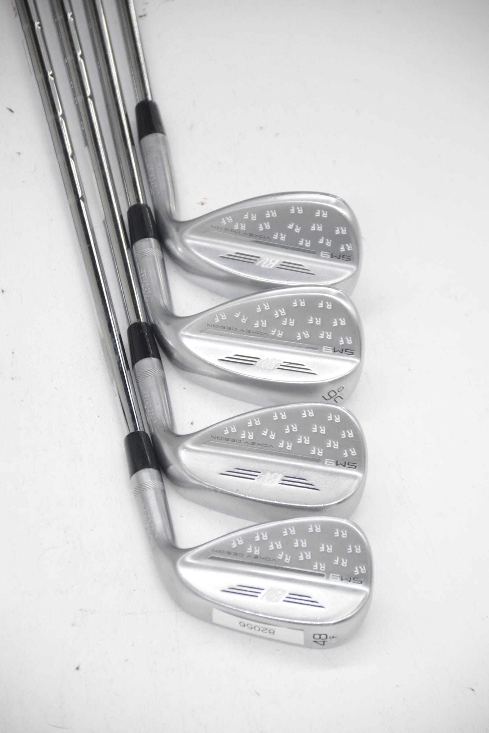 Titleist Vokey SM9 Tour Chrome 48, 52, 56, 60 Degree Wedge Set S Flex Golf Clubs GolfRoots 