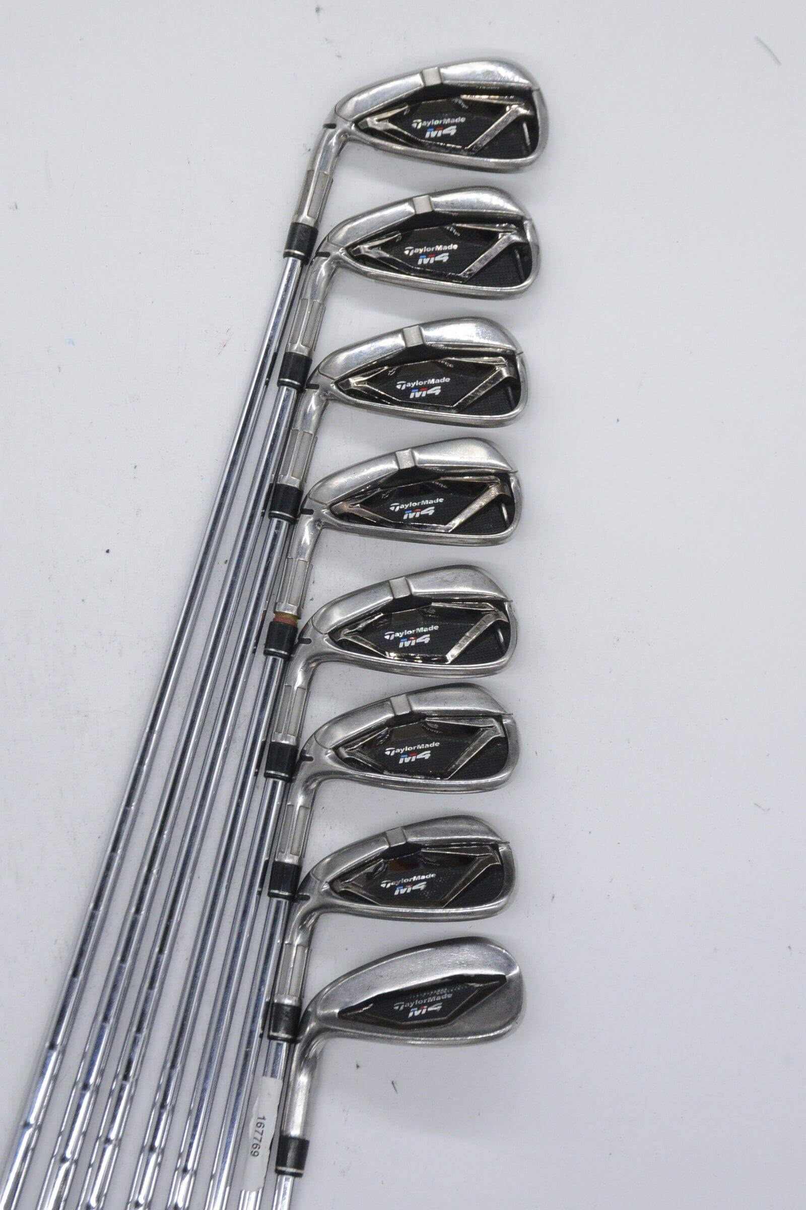 Lefty TaylorMade M4 2018 4-AW Iron Set S Flex +0.5" Golf Clubs GolfRoots 