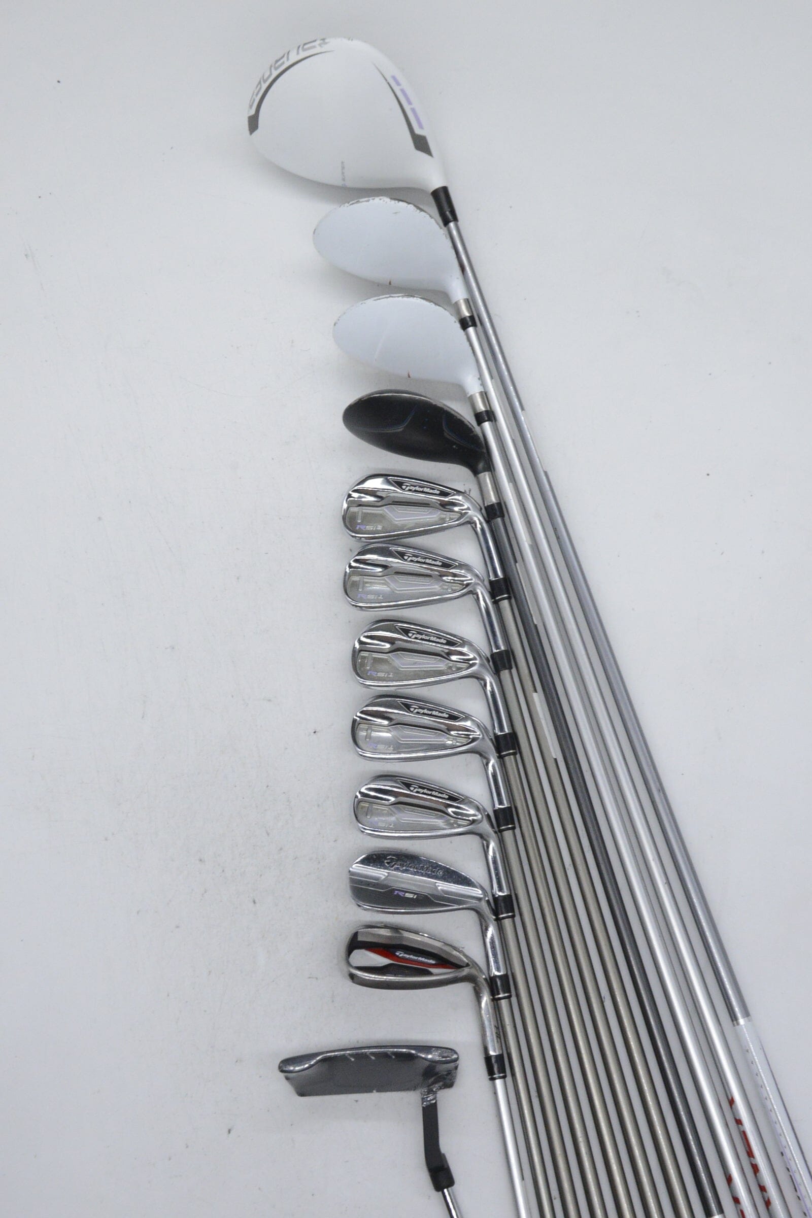 Women's TaylorMade RSi 1 Mixed Full Set W Flex Std Length Golf Clubs GolfRoots 