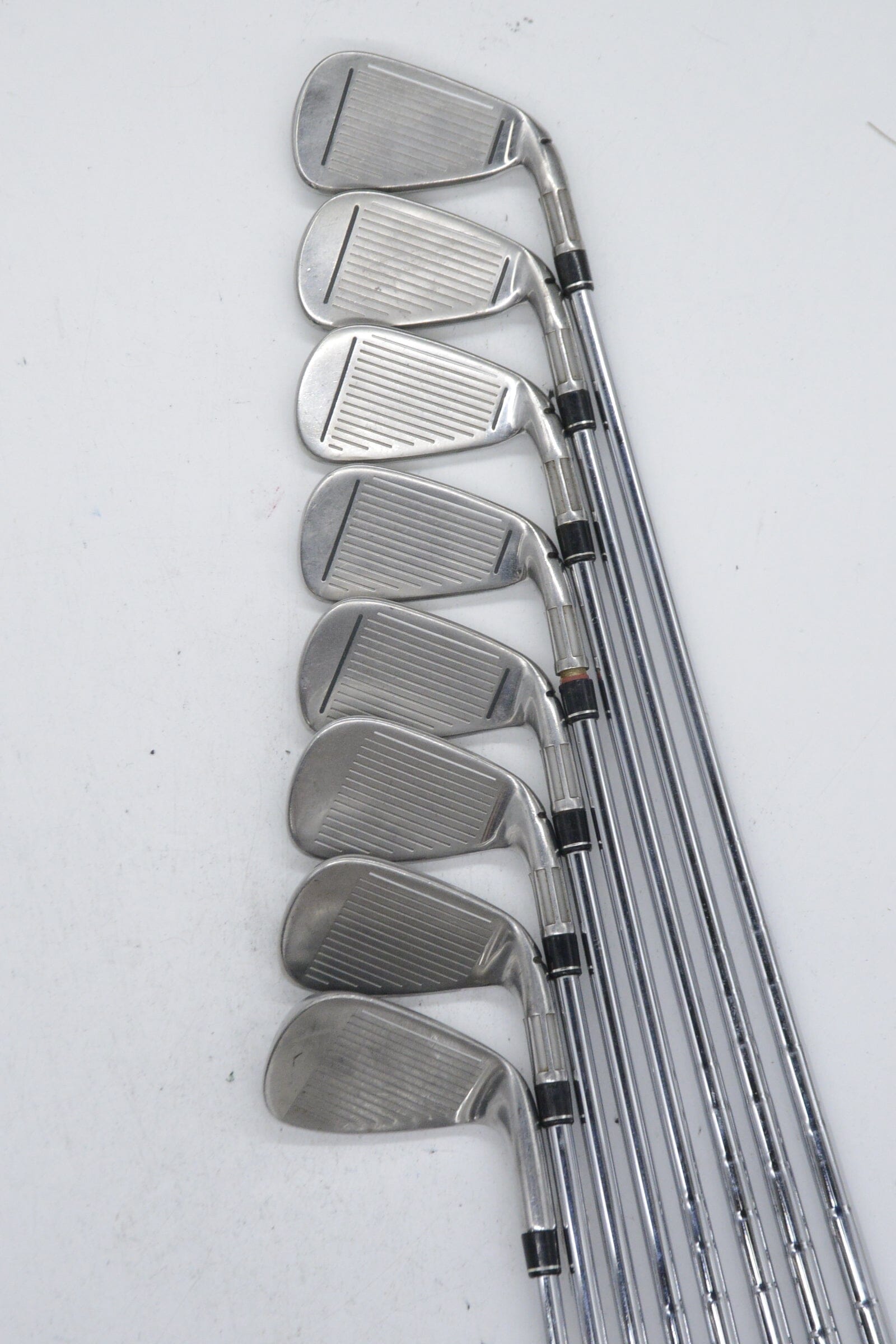 Lefty TaylorMade M4 2018 4-AW Iron Set S Flex +0.5" Golf Clubs GolfRoots 