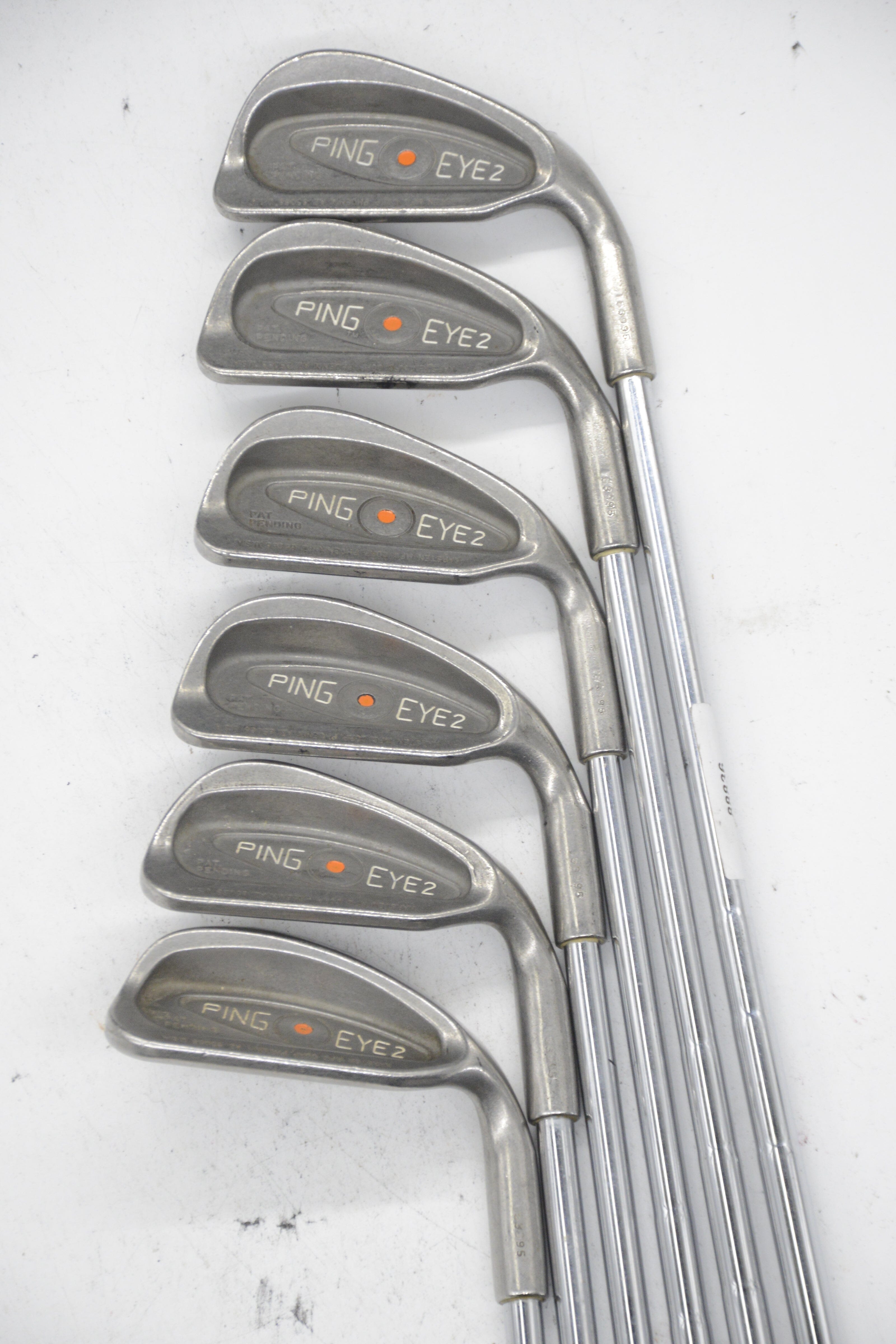 Ping Eye 2 3-6, 8, PW Iron Set S Flex -1" Golf Clubs GolfRoots 