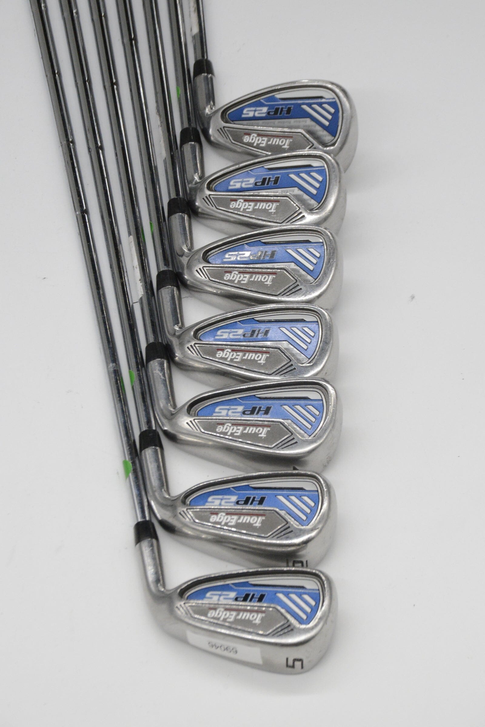 Tour Edge HP25 5-PW, SW Iron Set S Flex -0.75" Golf Clubs GolfRoots 