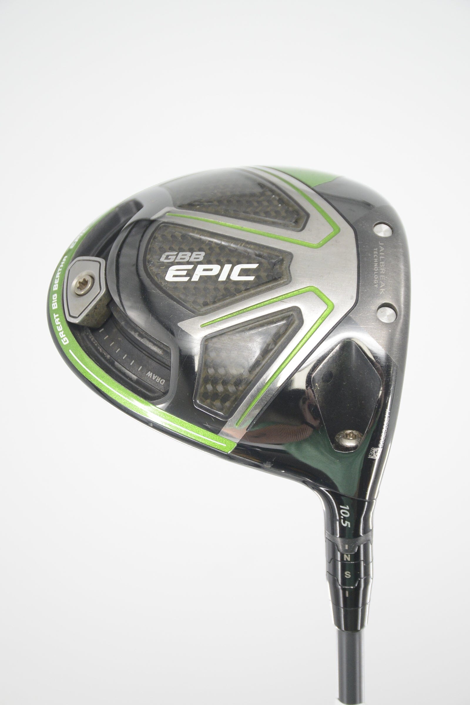 Callaway Great Big Bertha Epic 10.5 Degree Driver S Flex 45.25" Golf Clubs GolfRoots 