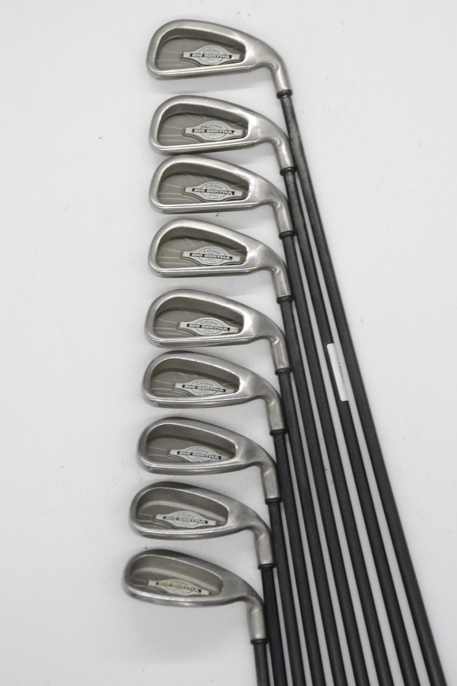 Callaway Big Bertha X-12 2-5, 7-PW, SW Iron Set S Flex -0.25" Golf Clubs GolfRoots 