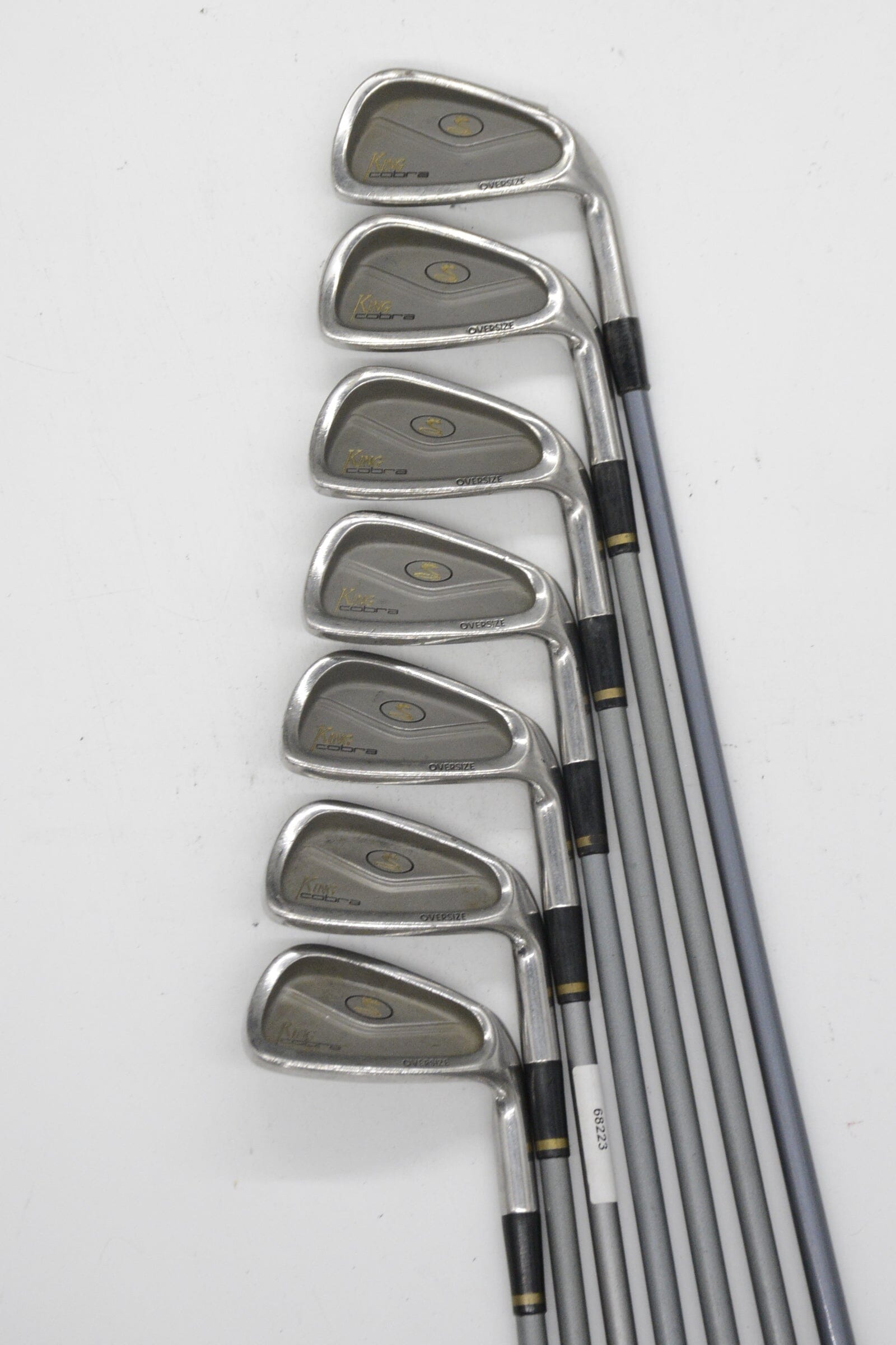 Cobra King Cobra Oversize 3-4, 6-PW Iron Set R Flex -0.25" Golf Clubs GolfRoots 