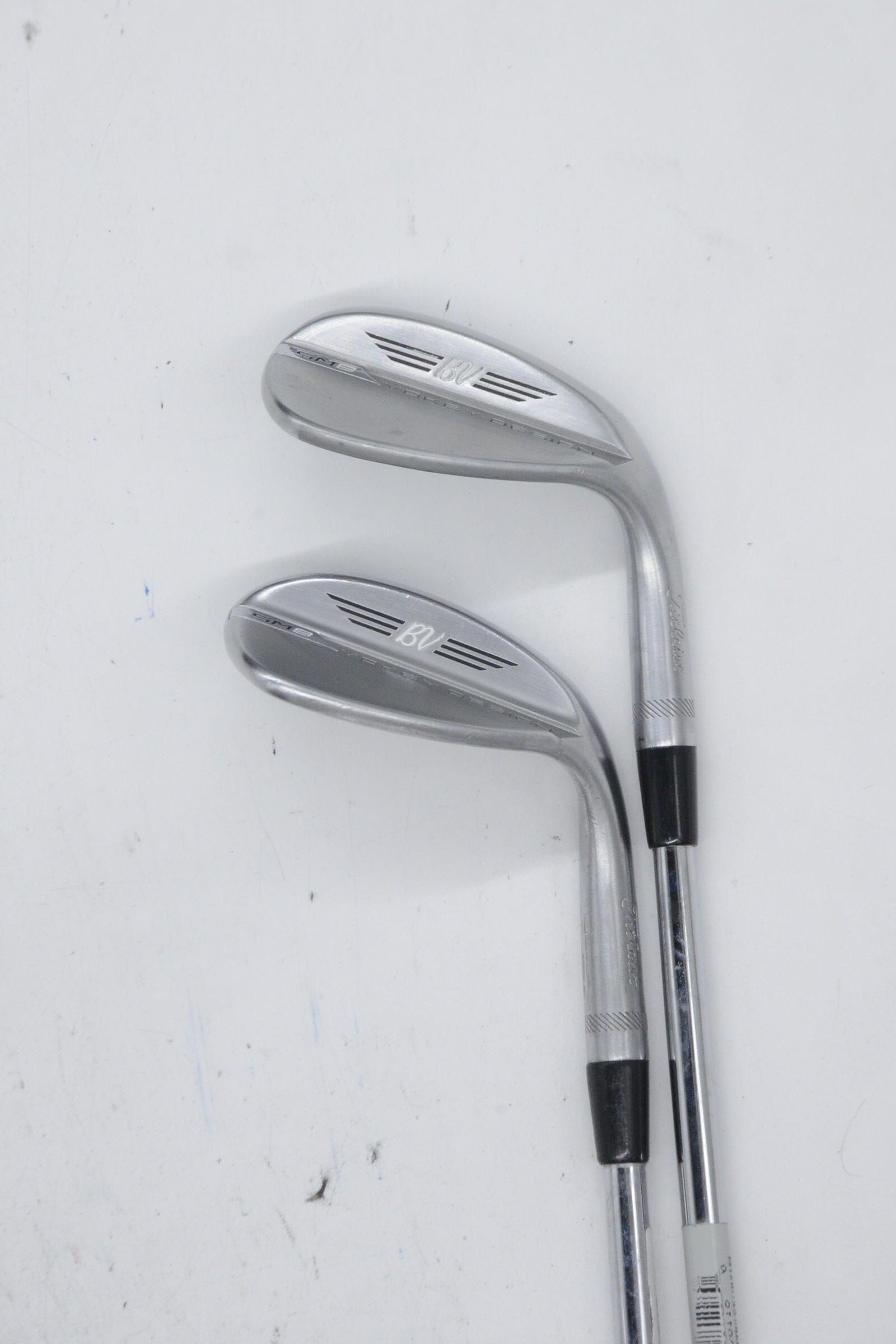 Titleist Vokey SM8 Tour Chrome 56 & 60 Degree Wedge Set Wedge Flex Golf Clubs GolfRoots 