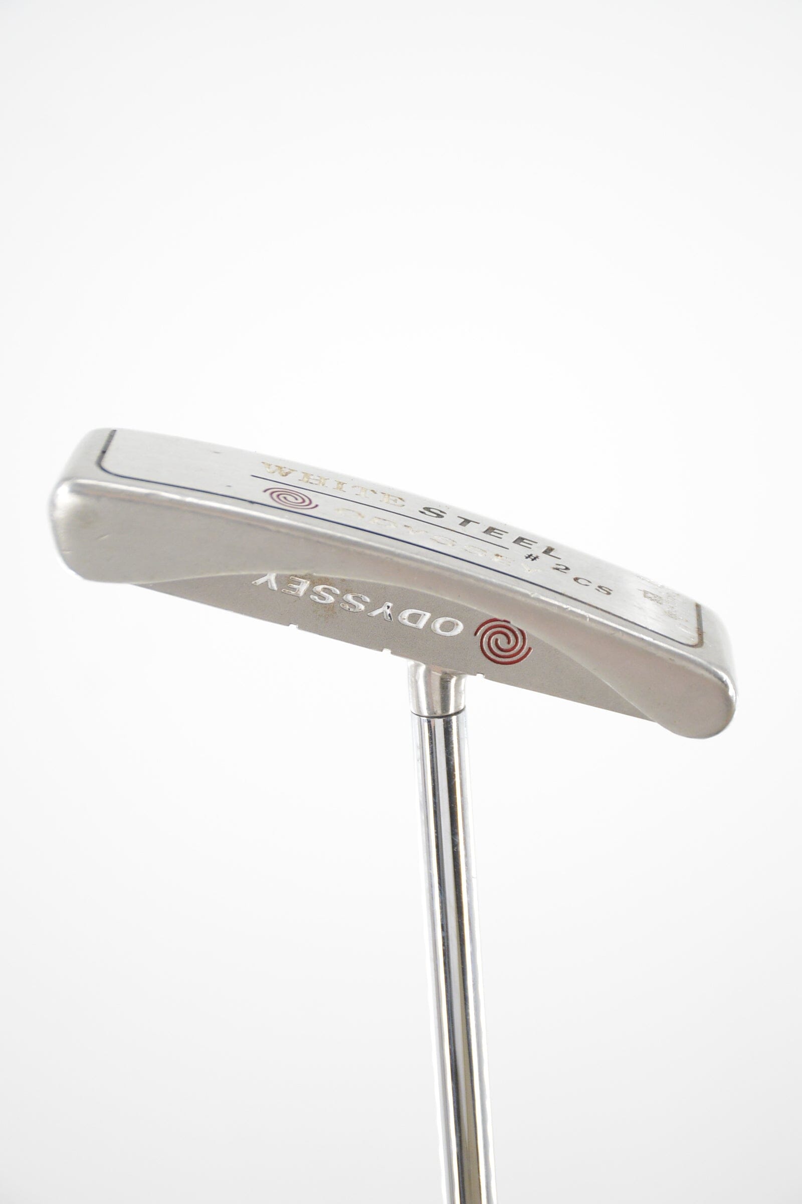 Odyssey White Steel 2 Center Shaft Putter 34" Golf Clubs GolfRoots 