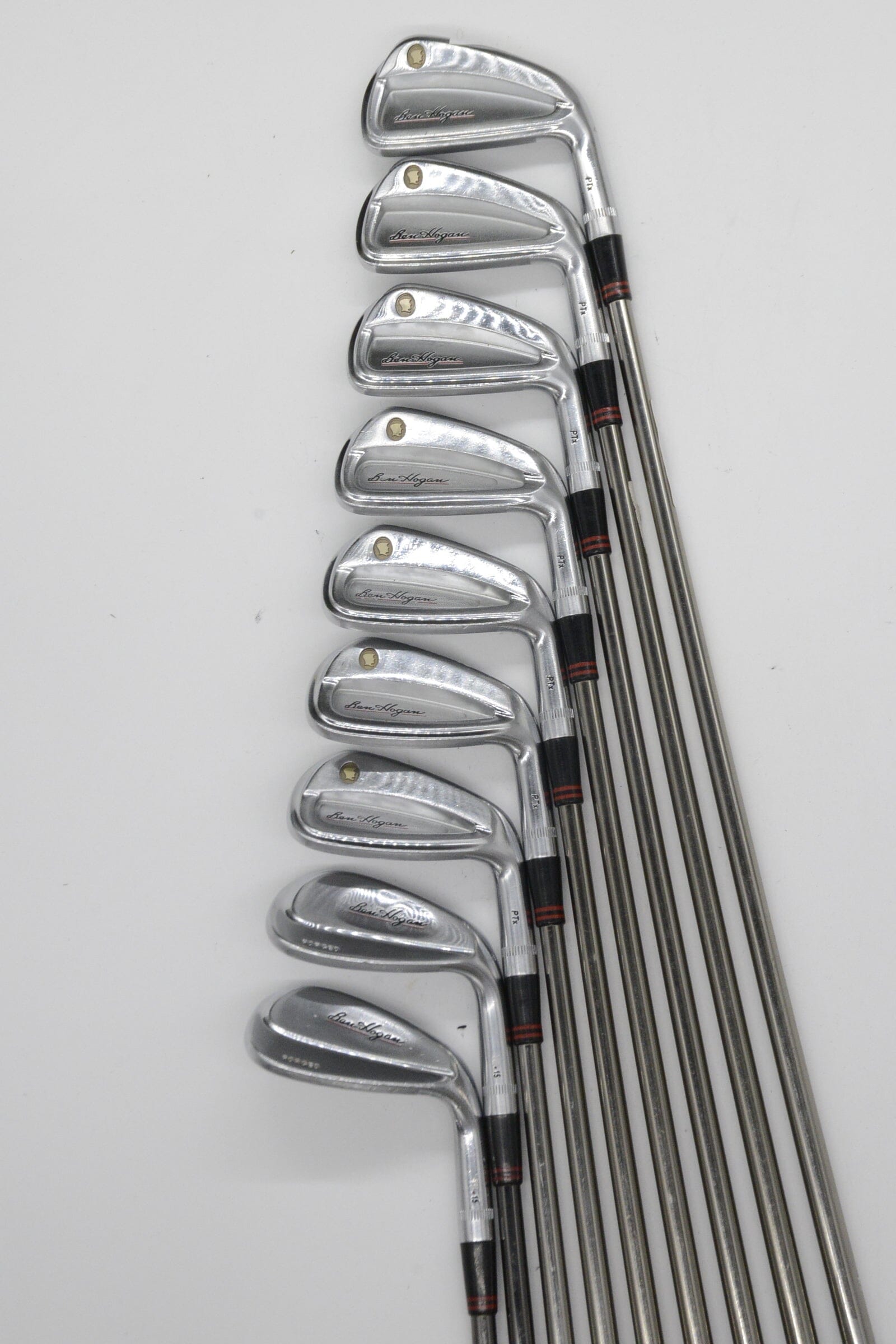 Ben Hogan PTX 4-SW Iron Set R Flex +0.5" Golf Clubs GolfRoots 