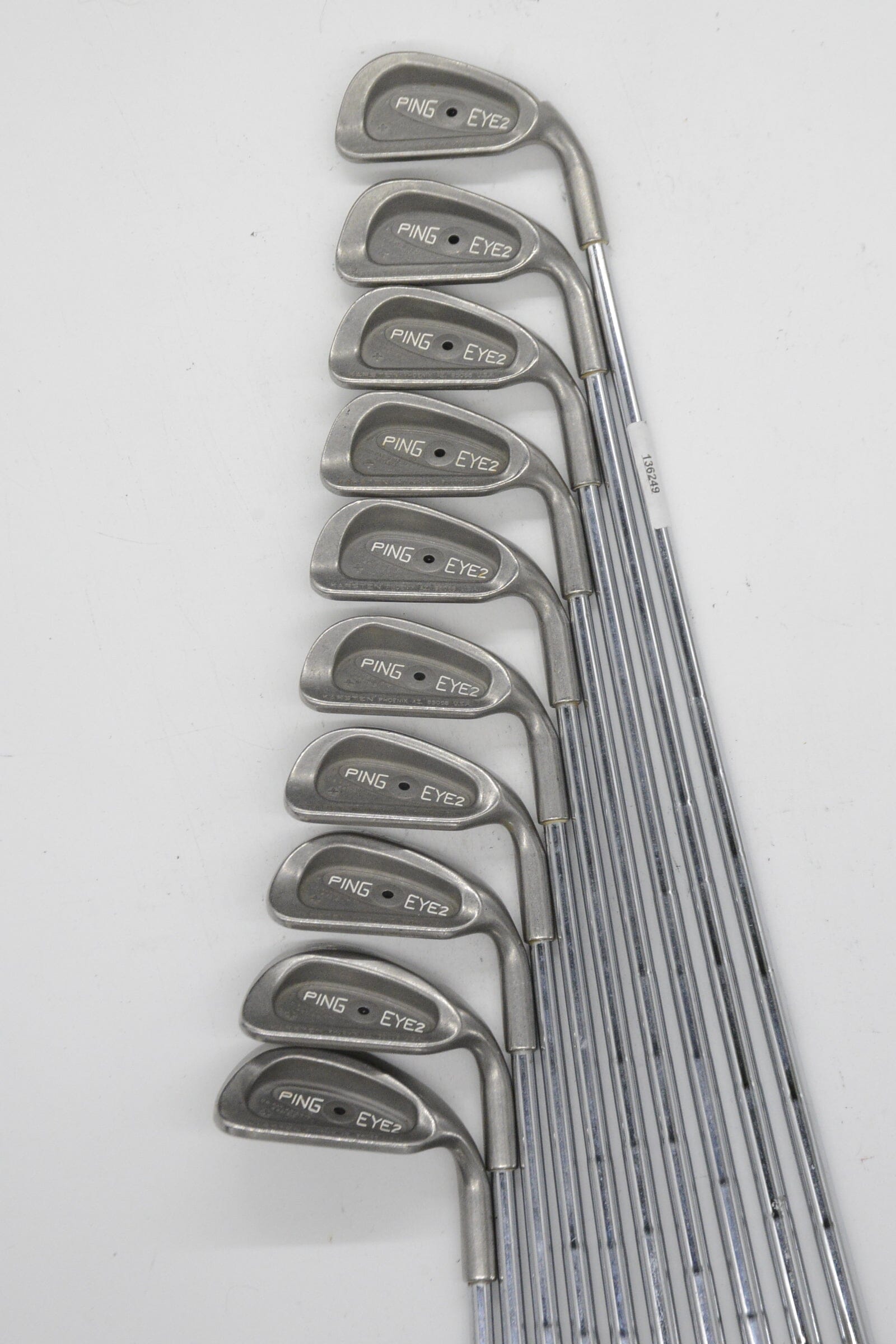 Ping Eye 2+ 2-PW, SW Iron Set S Flex Std Length Golf Clubs GolfRoots 