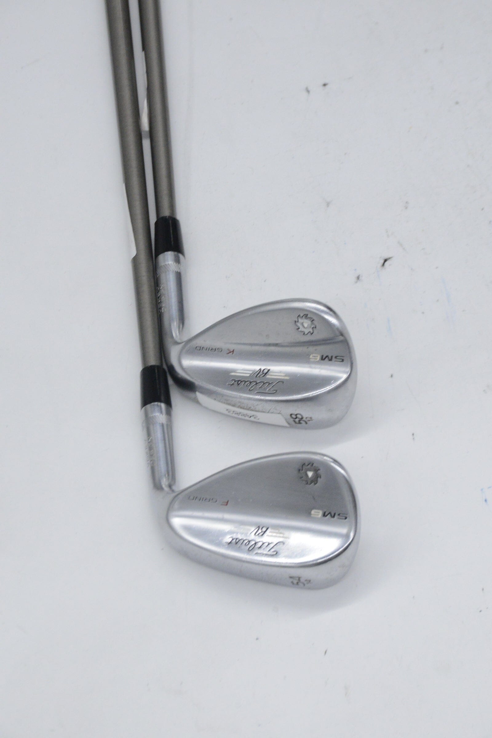 Titleist Vokey SM6 Tour Chrome 54 & 58 Degree Wedge Set R Flex Golf Clubs GolfRoots 