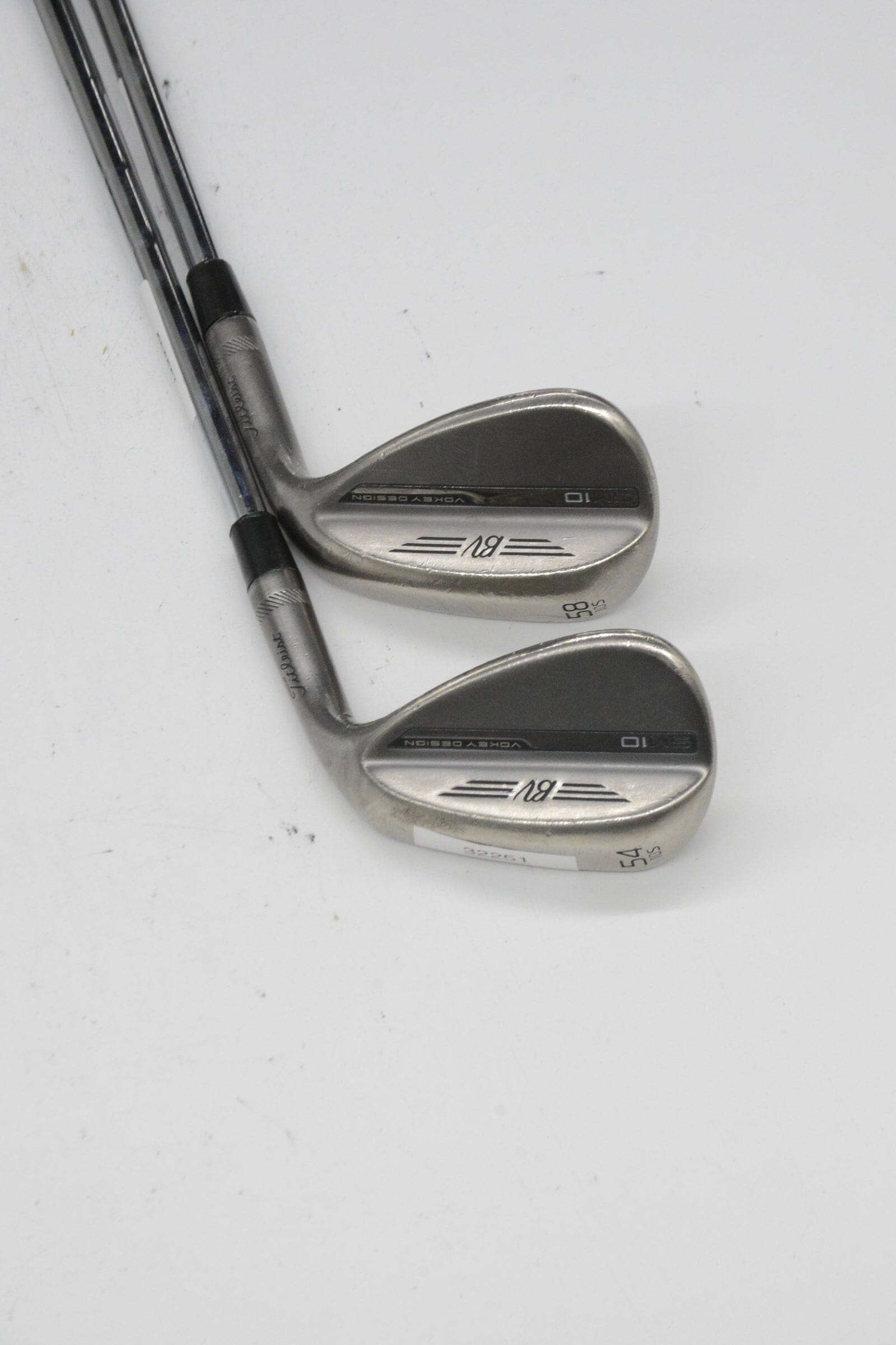 Titleist Vokey SM10 Nickel 54 & 58 Degree Wedge Set S Flex Golf Clubs GolfRoots 
