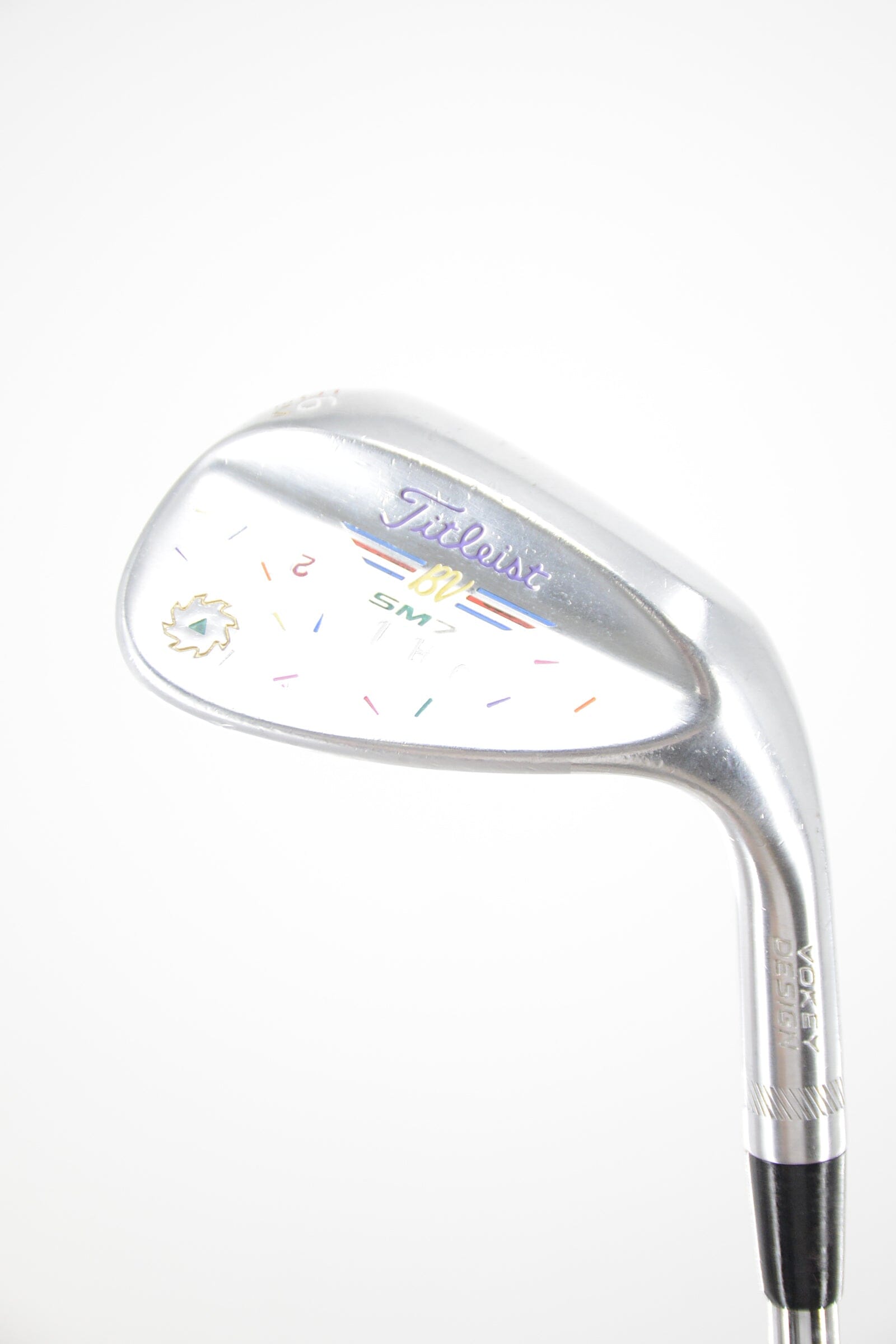 Titleist Vokey SM7 Tour Chrome Confetti 56 Degree Wedge Wedge Flex 35.25" Golf Clubs GolfRoots 