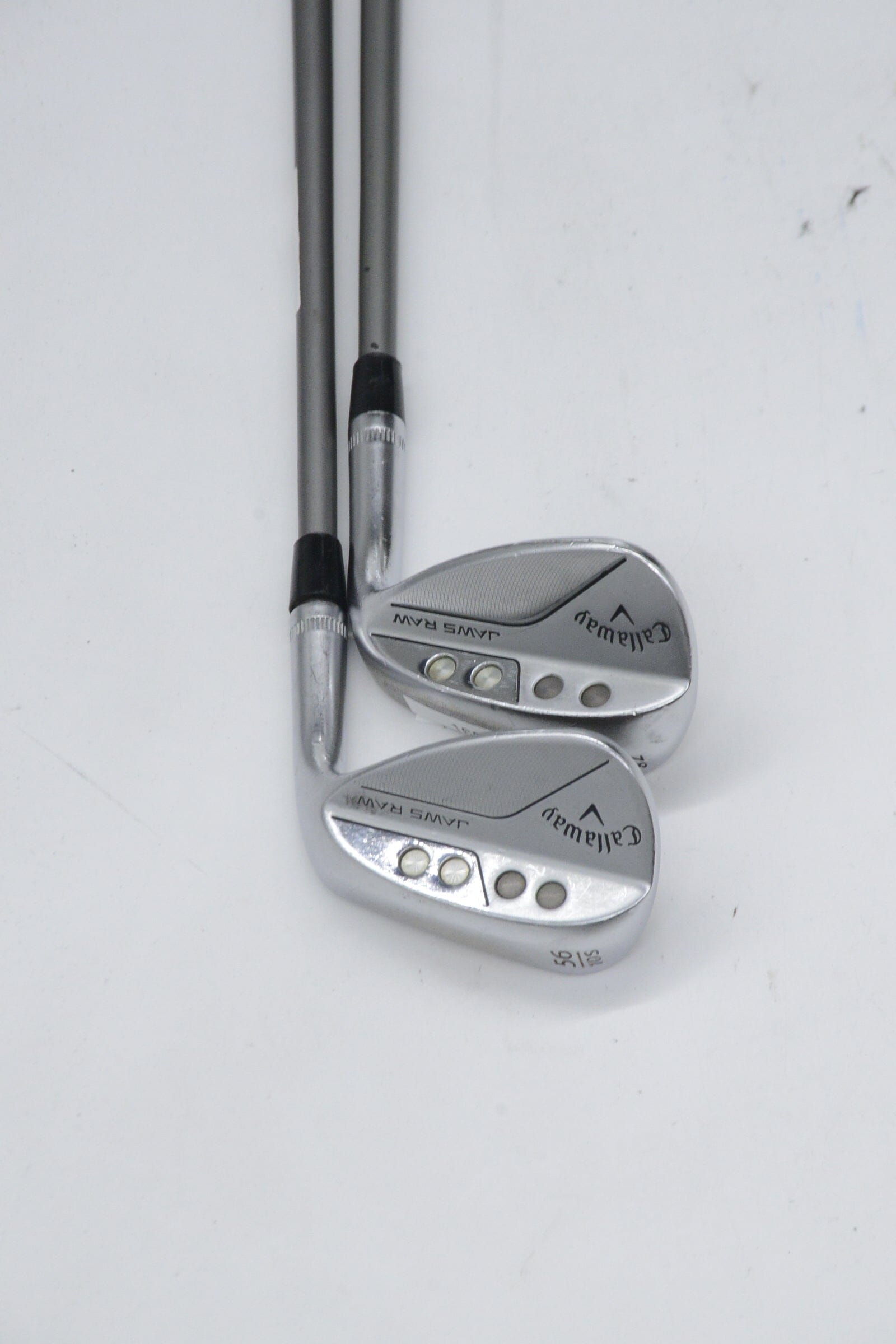 Callaway Jaws Raw 56 & 60 Degree Wedge Set Wedge Flex Golf Clubs GolfRoots 